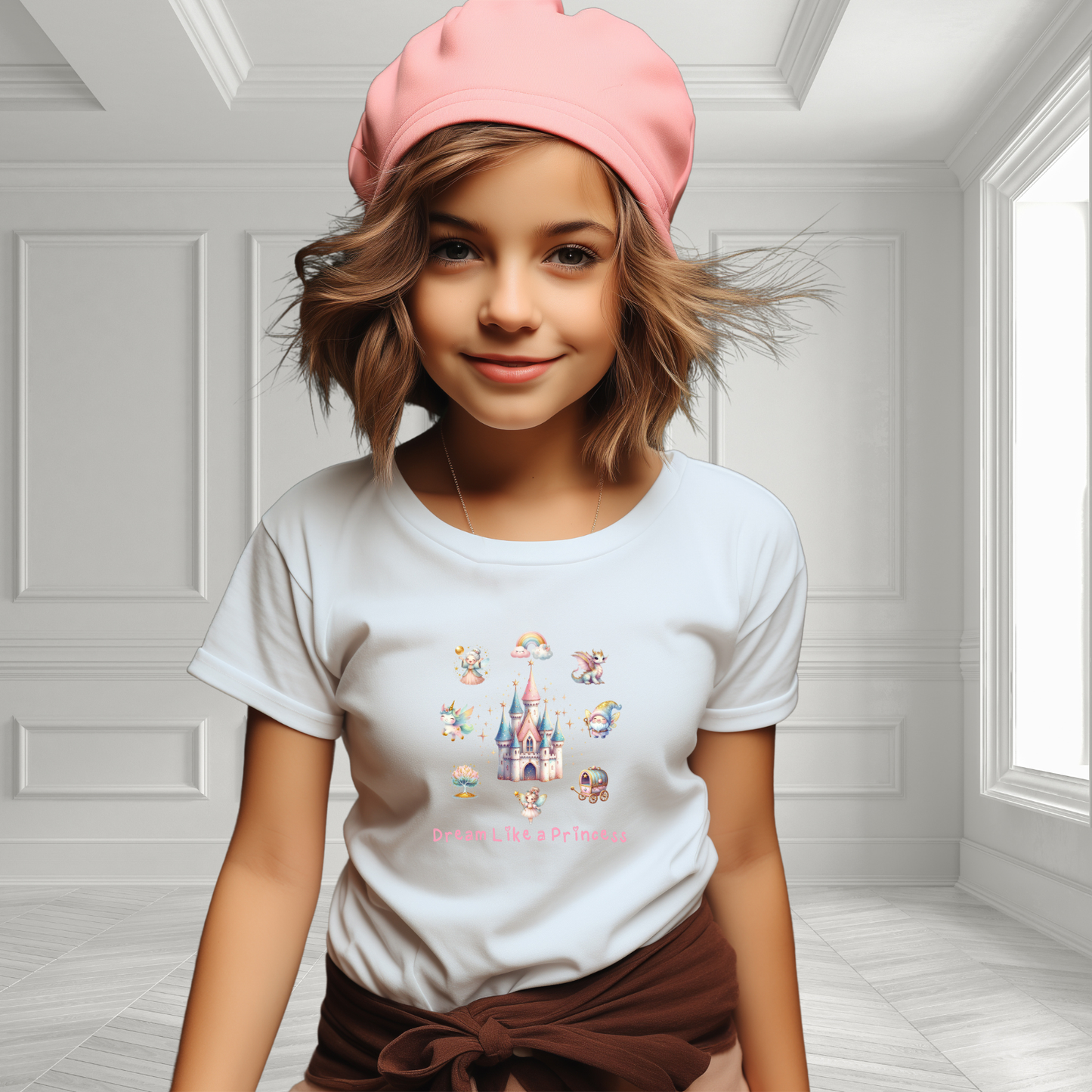 Dream Like A Princess Kid's T-Shirt