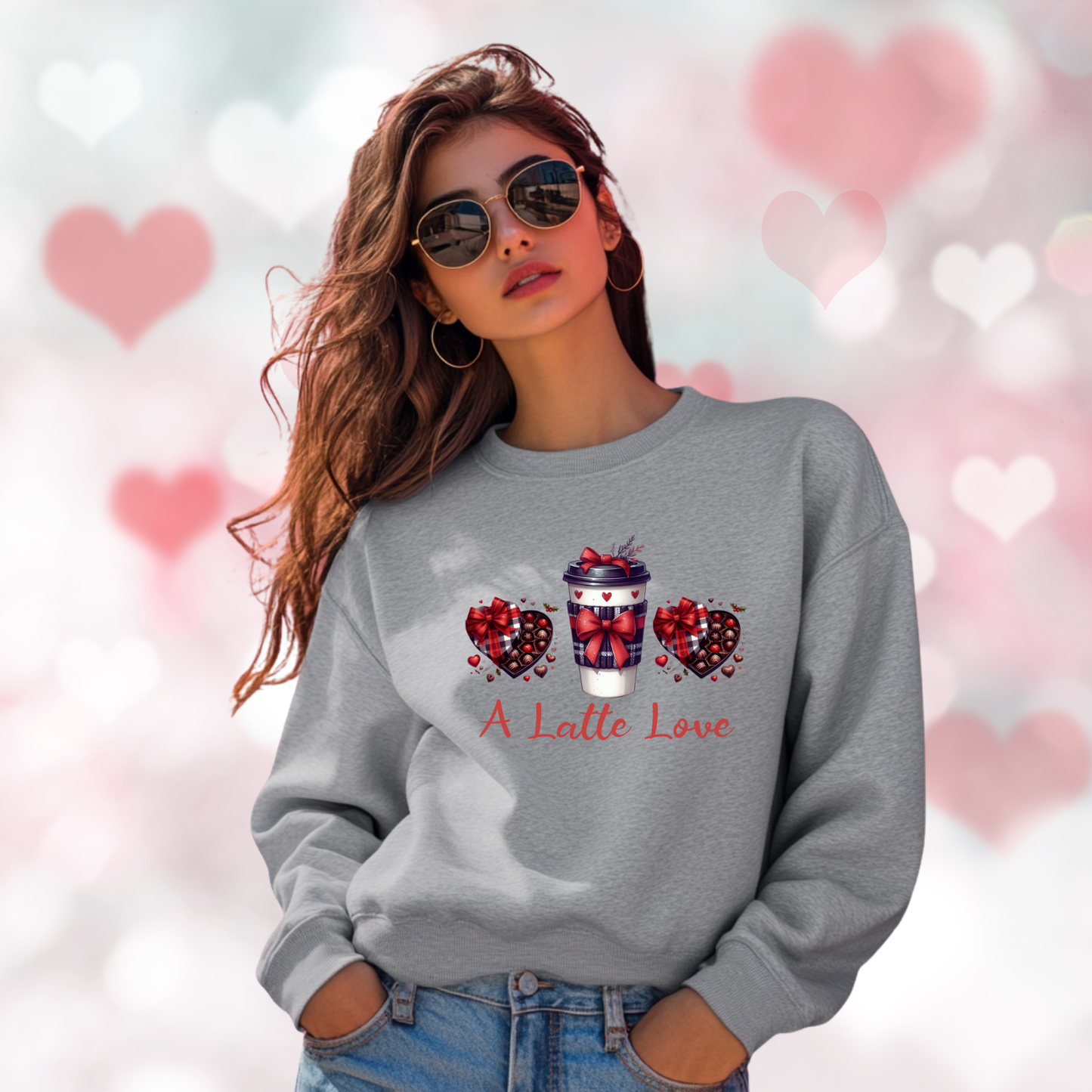 A Latte Love Crewneck Sweatshirt
