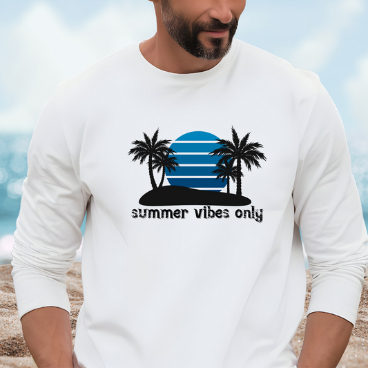 Summer Vibes Only Long Sleeve Tee