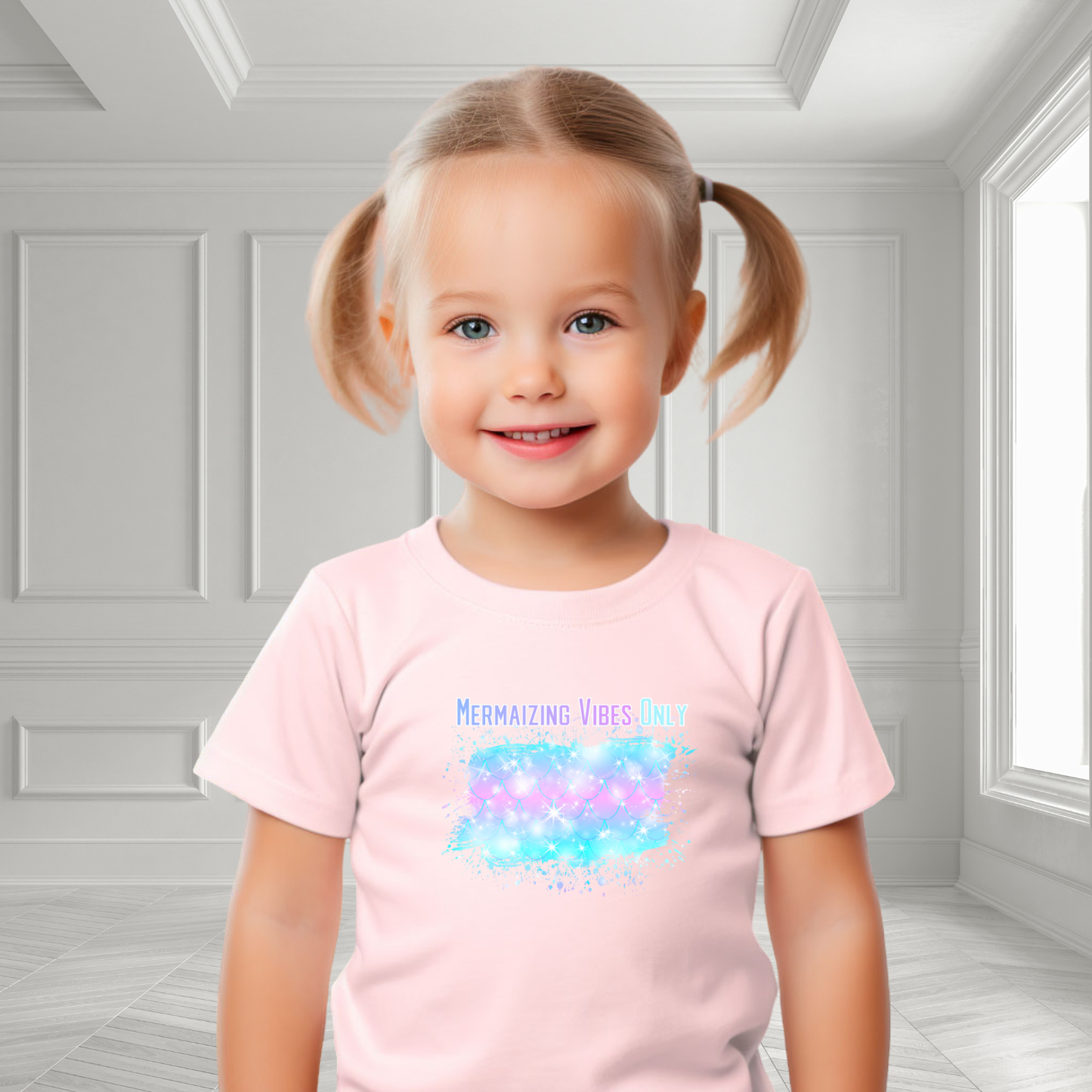 Mermaizing Vibes Only Toddler T-Shirt