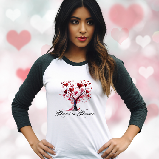 Rooted in Romance Baseball Tee