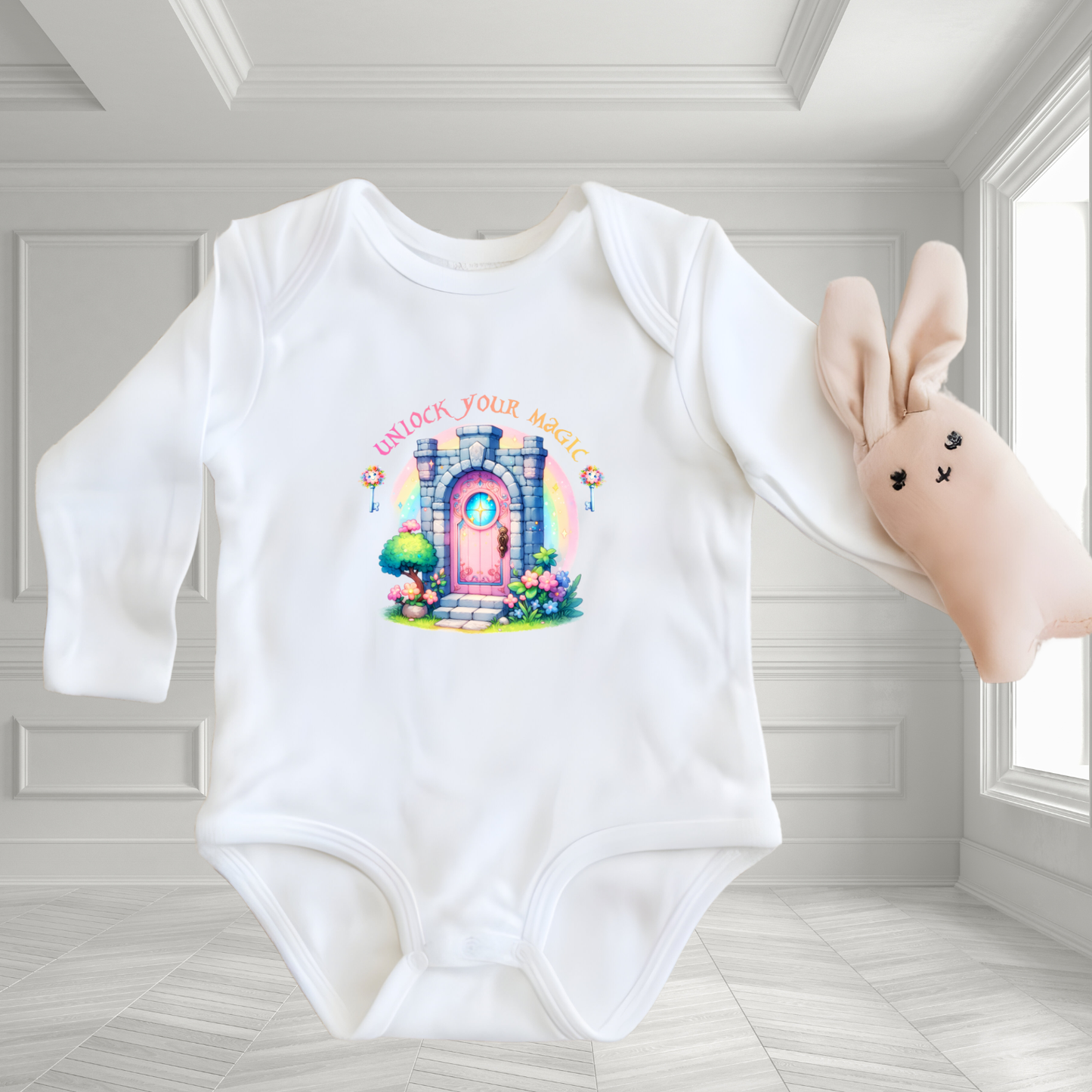 Unlock Your Magic Infant Long Sleeve Onesie