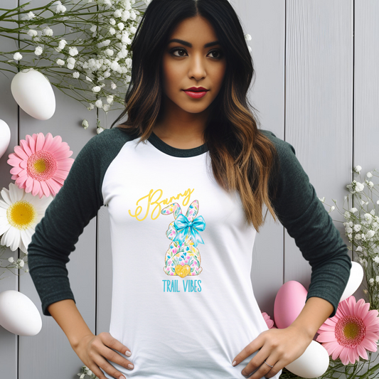 Bunny Trail Vibes Baseball Tee