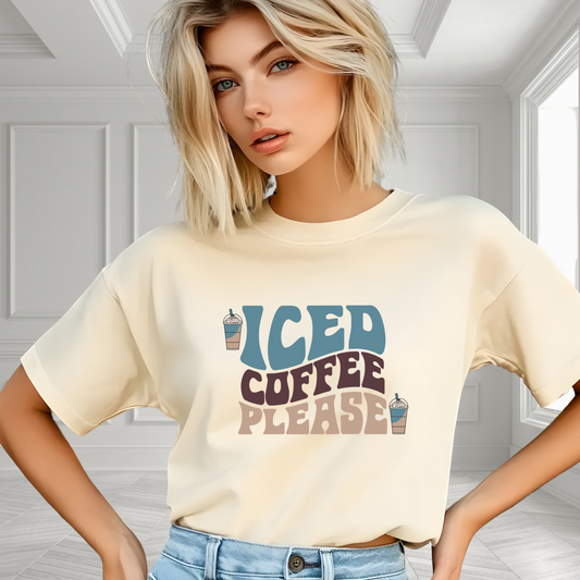 Iced Coffee Please T-Shirt