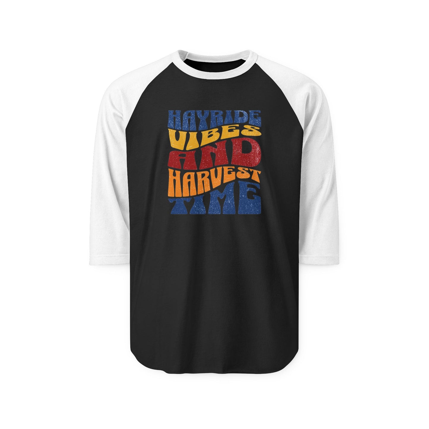 Hayride Vibes Baseball Tee