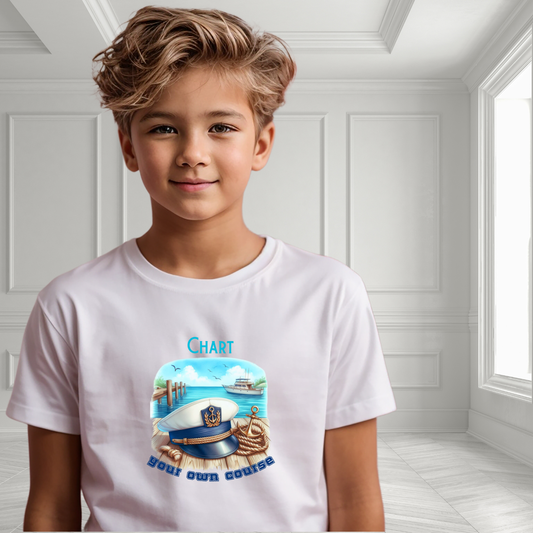 Chart Your Own Course Kid's T-Shirt