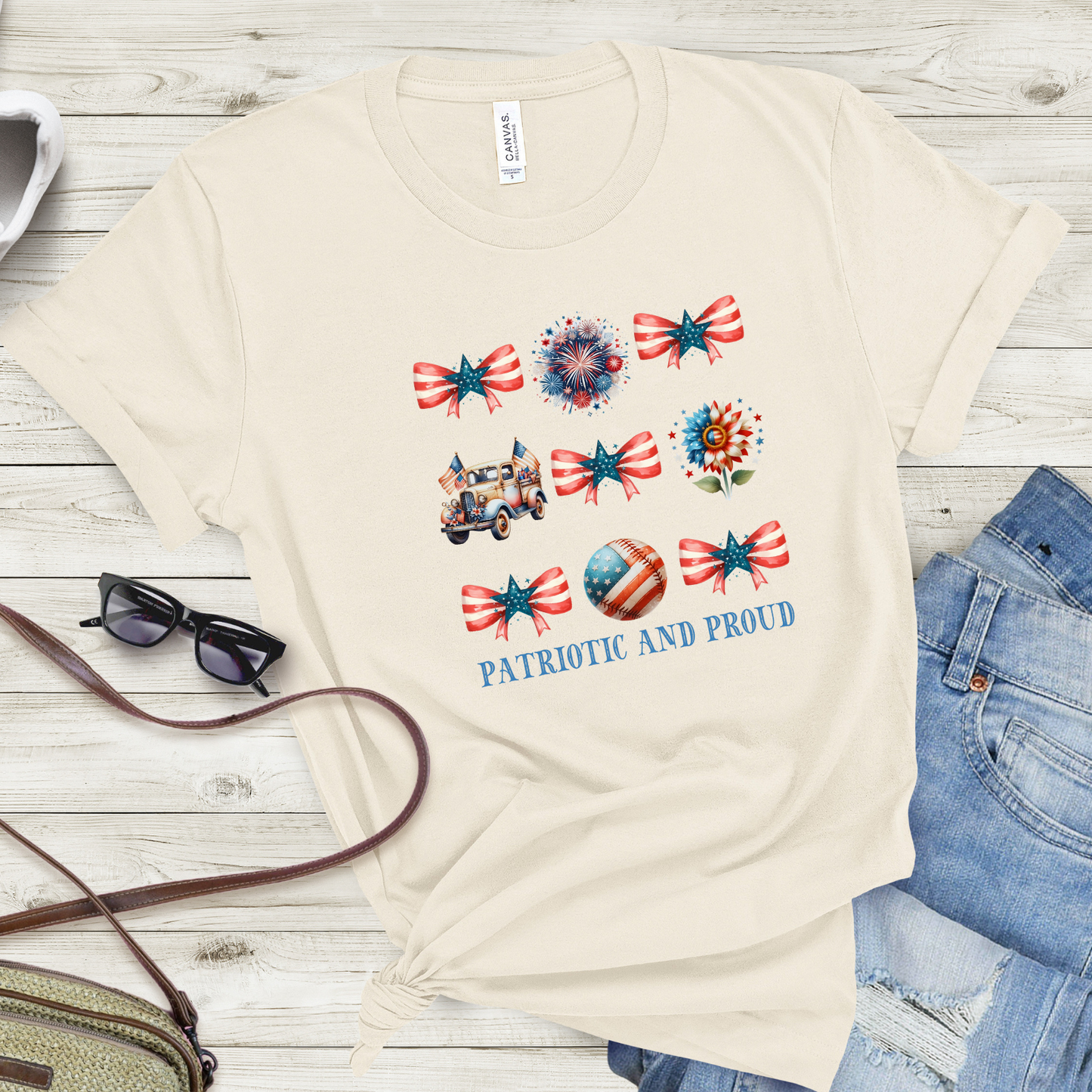 Patriotic And Proud T-Shirt