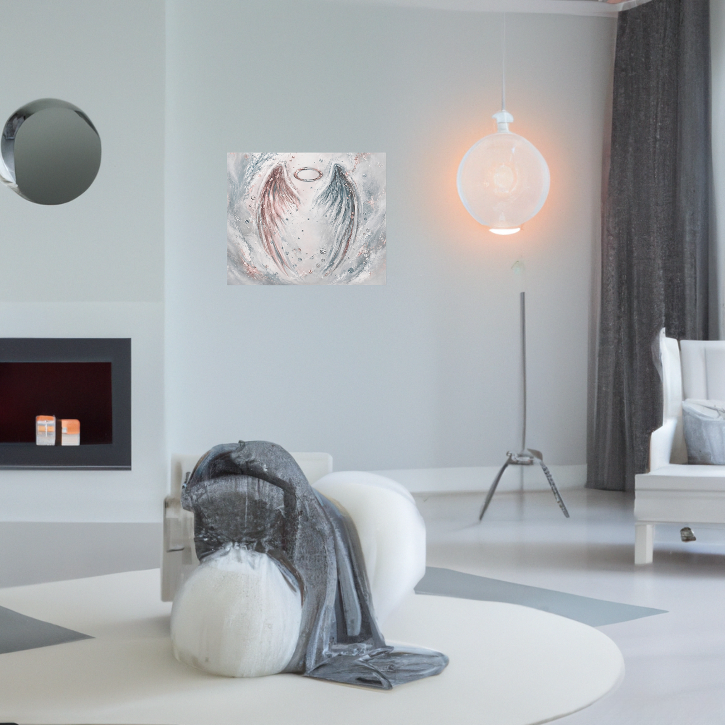 Halo of Hope Canvas Wall Art