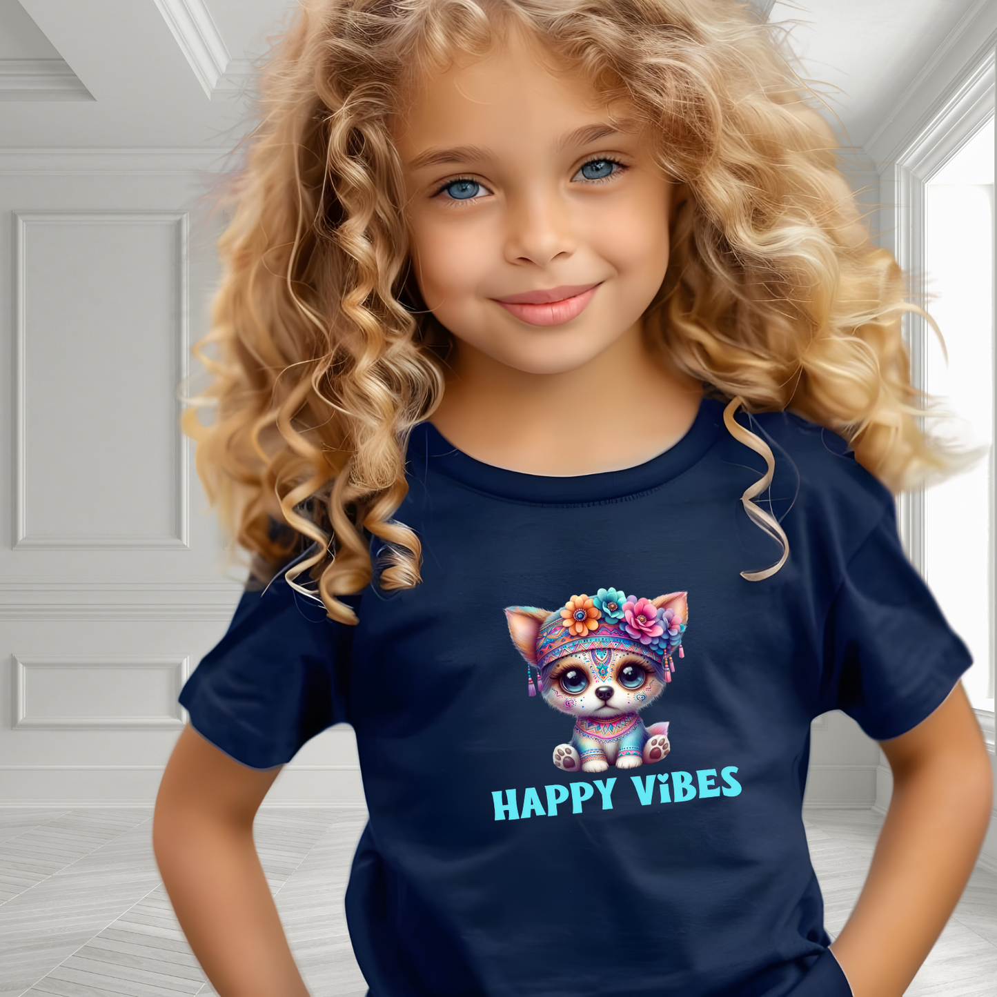 Happy Vibes Kid's T-Shirt