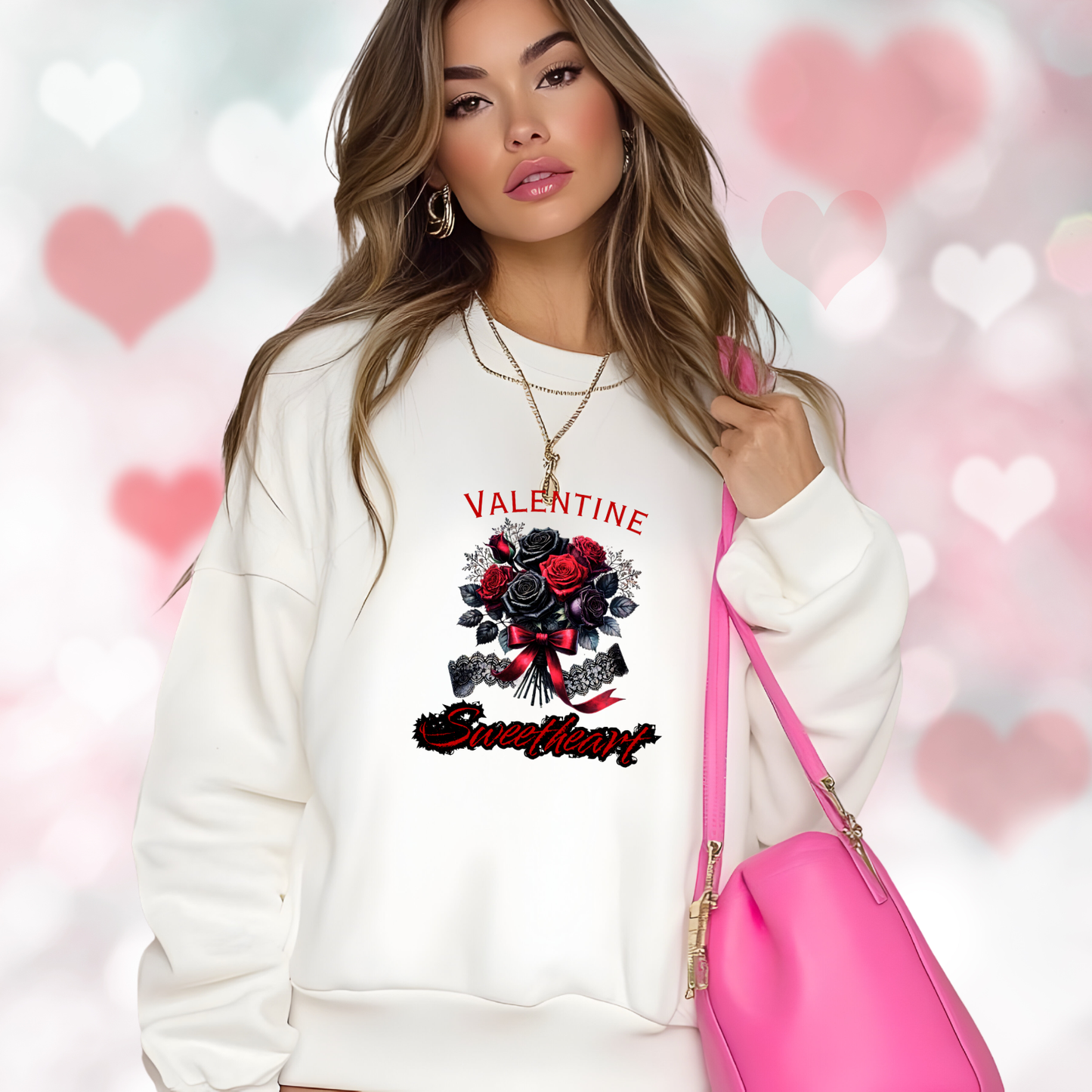 Valentine Sweetheart Crewneck Sweatshirt
