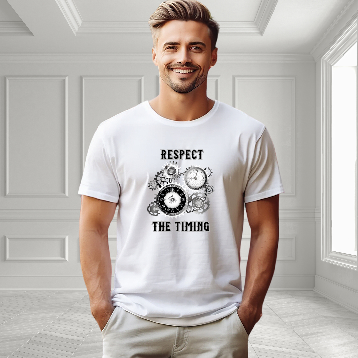 Respect The Timing T‑Shirt