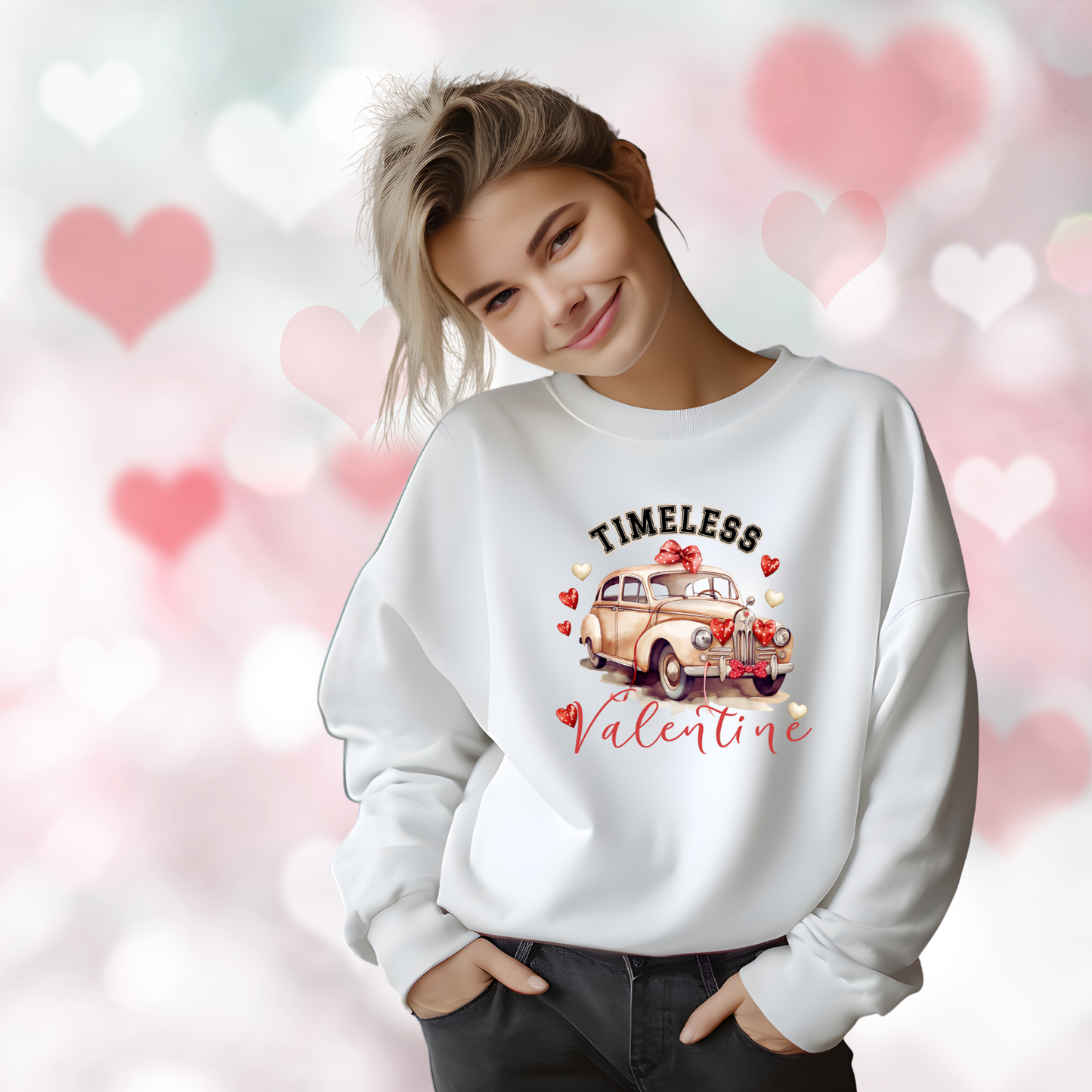Timeless Valentine Crewneck Sweatshirt