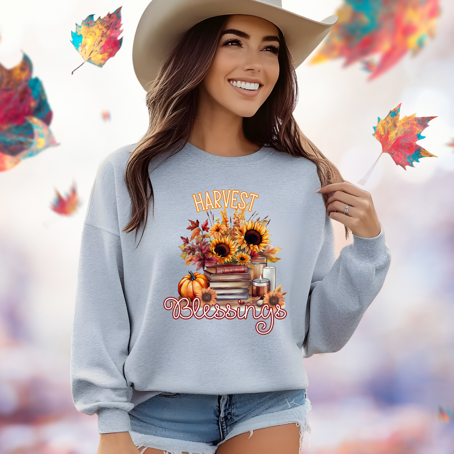 Harvest Blessings Crewneck Sweatshirt