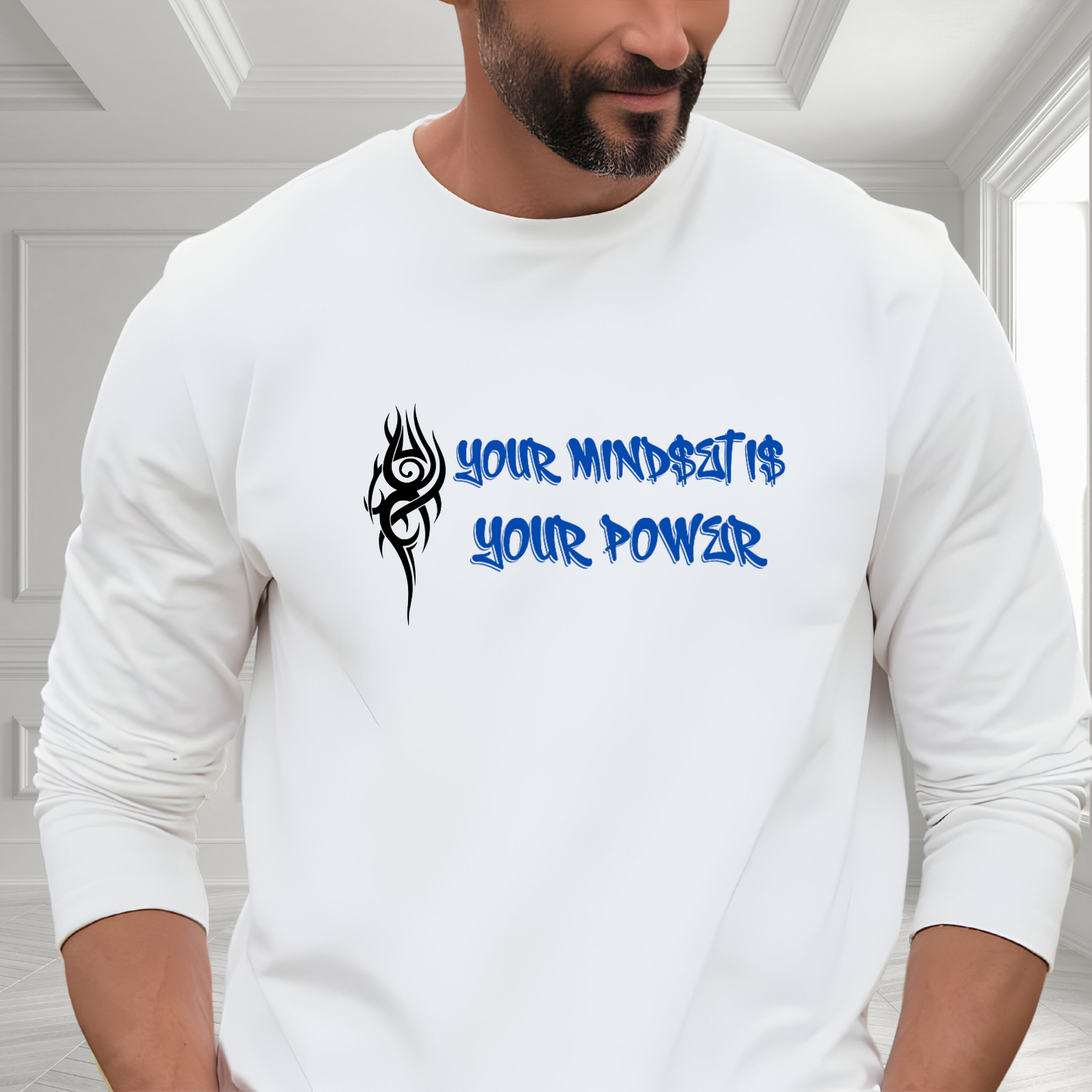 Your Mindset Is Your Power Long Sleeve Tee