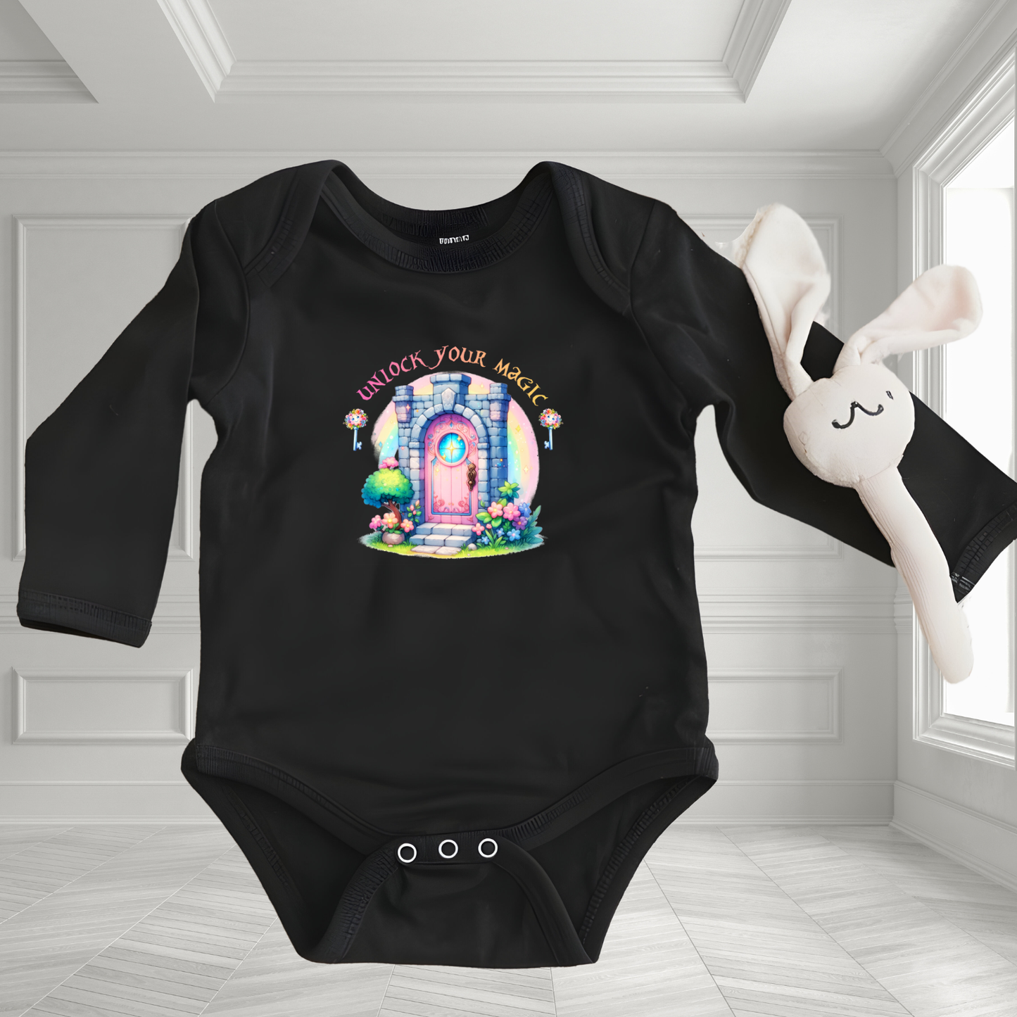 Unlock Your Magic Infant Long Sleeve Onesie