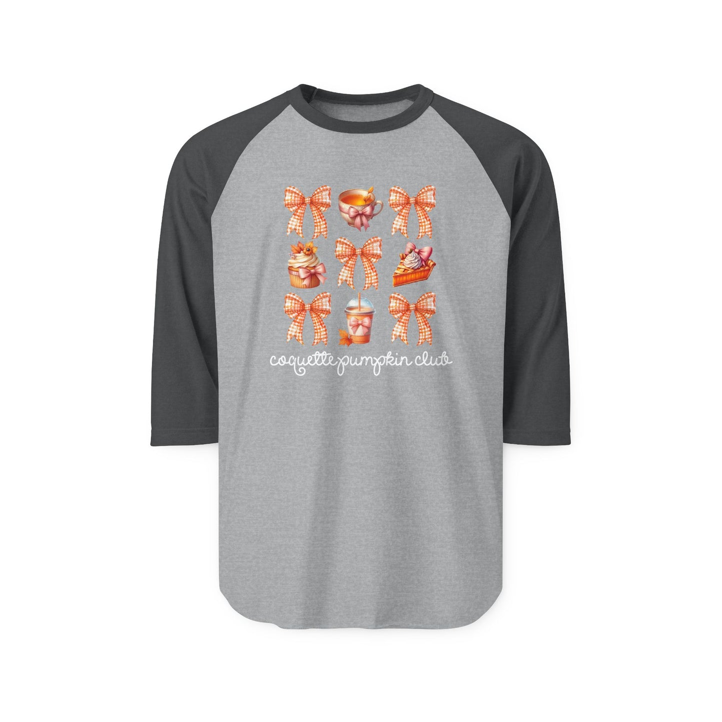 Coquette Pumpkin Club Baseball Tee
