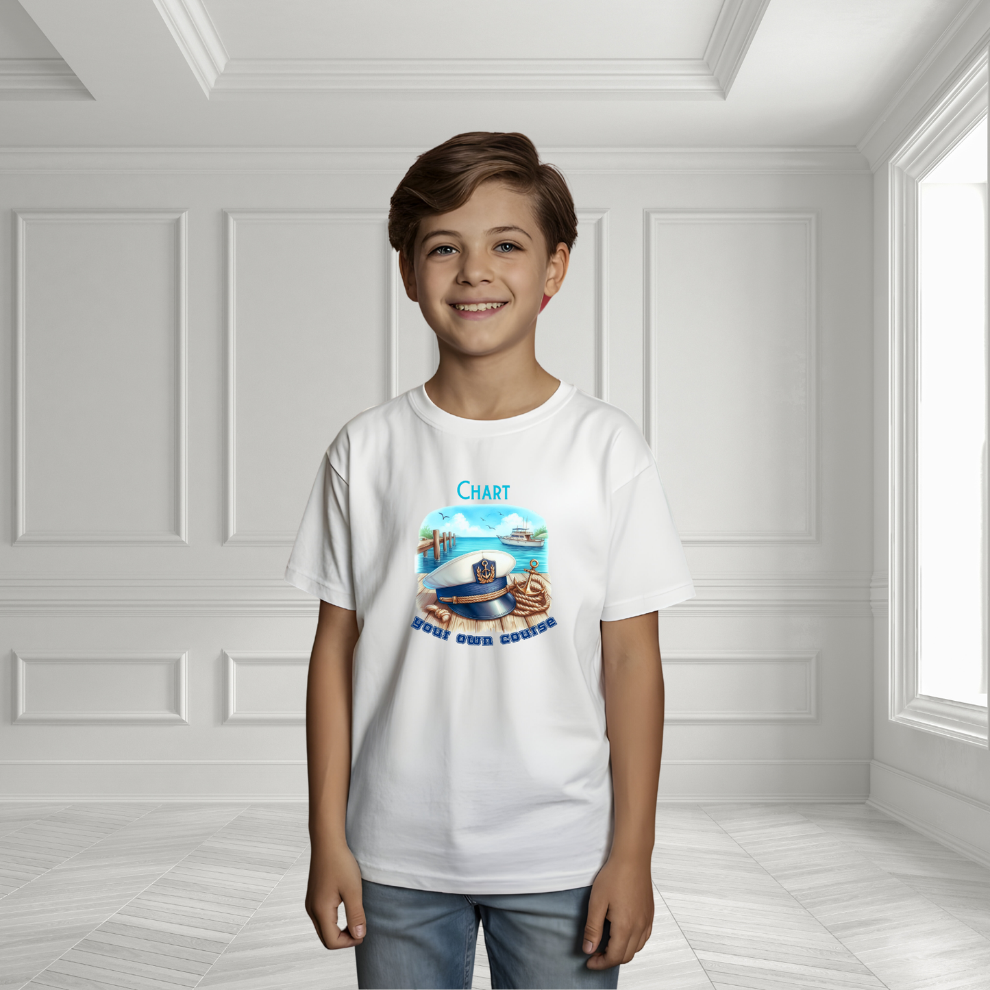 Chart Your Own Course Kid's T-Shirt