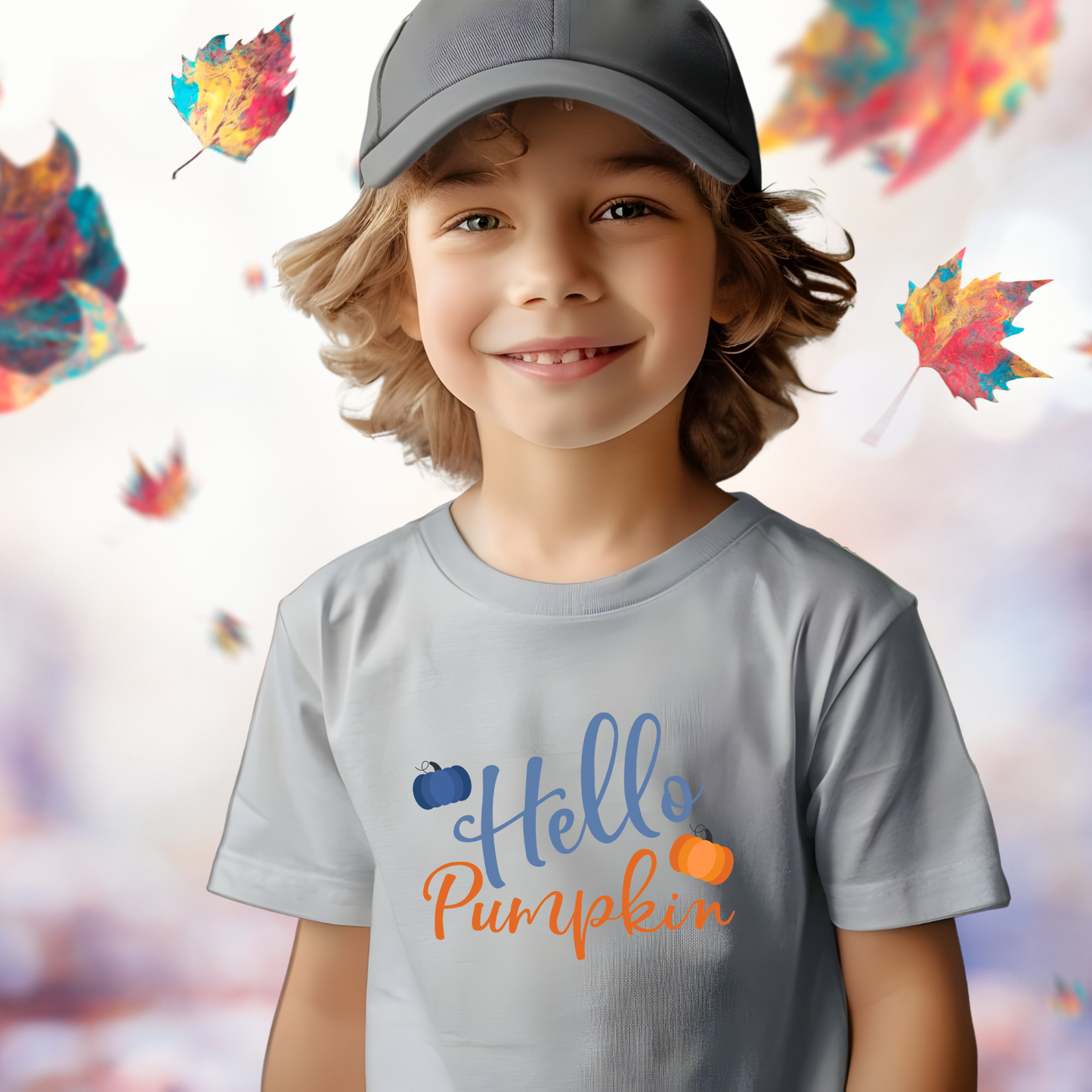 Hello Pumpkin Kid’s T-Shirt