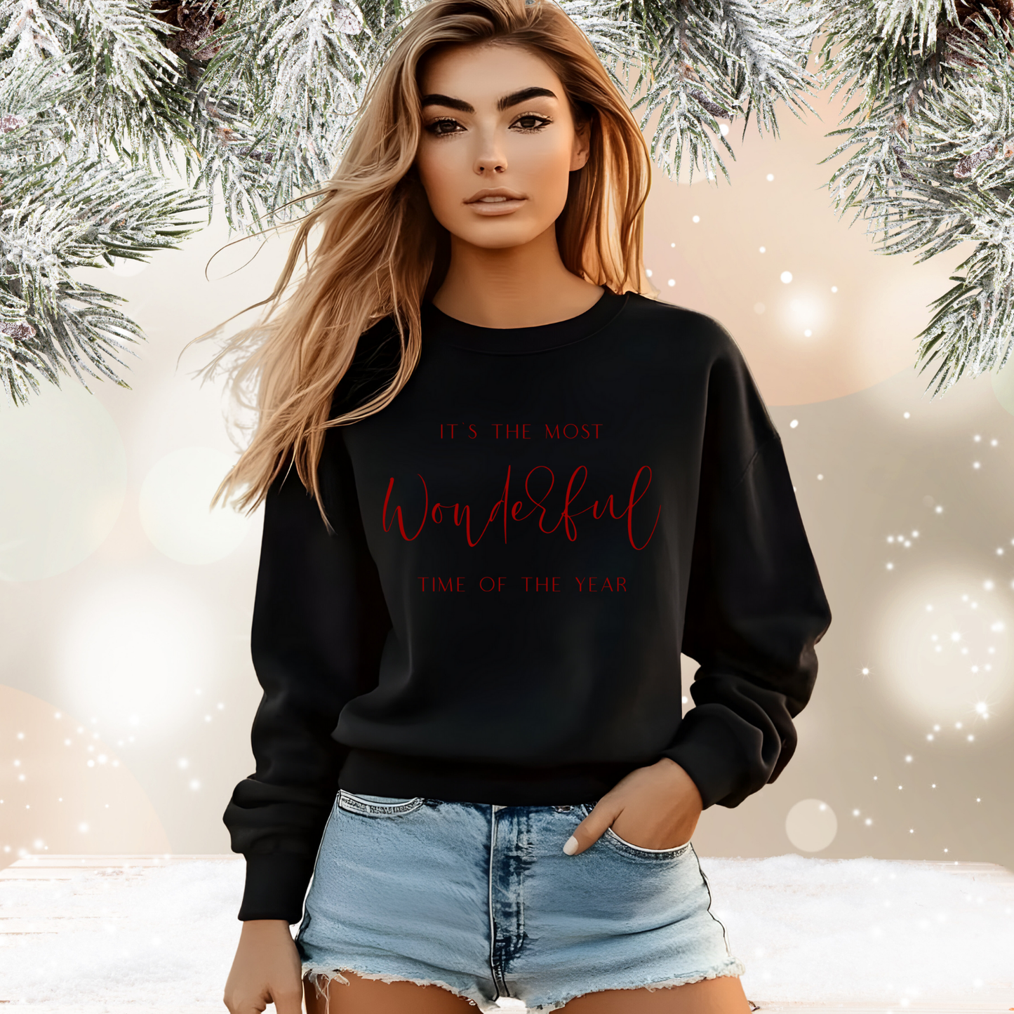 Most Wonderful Time Of The Year Crewneck Sweatshirt