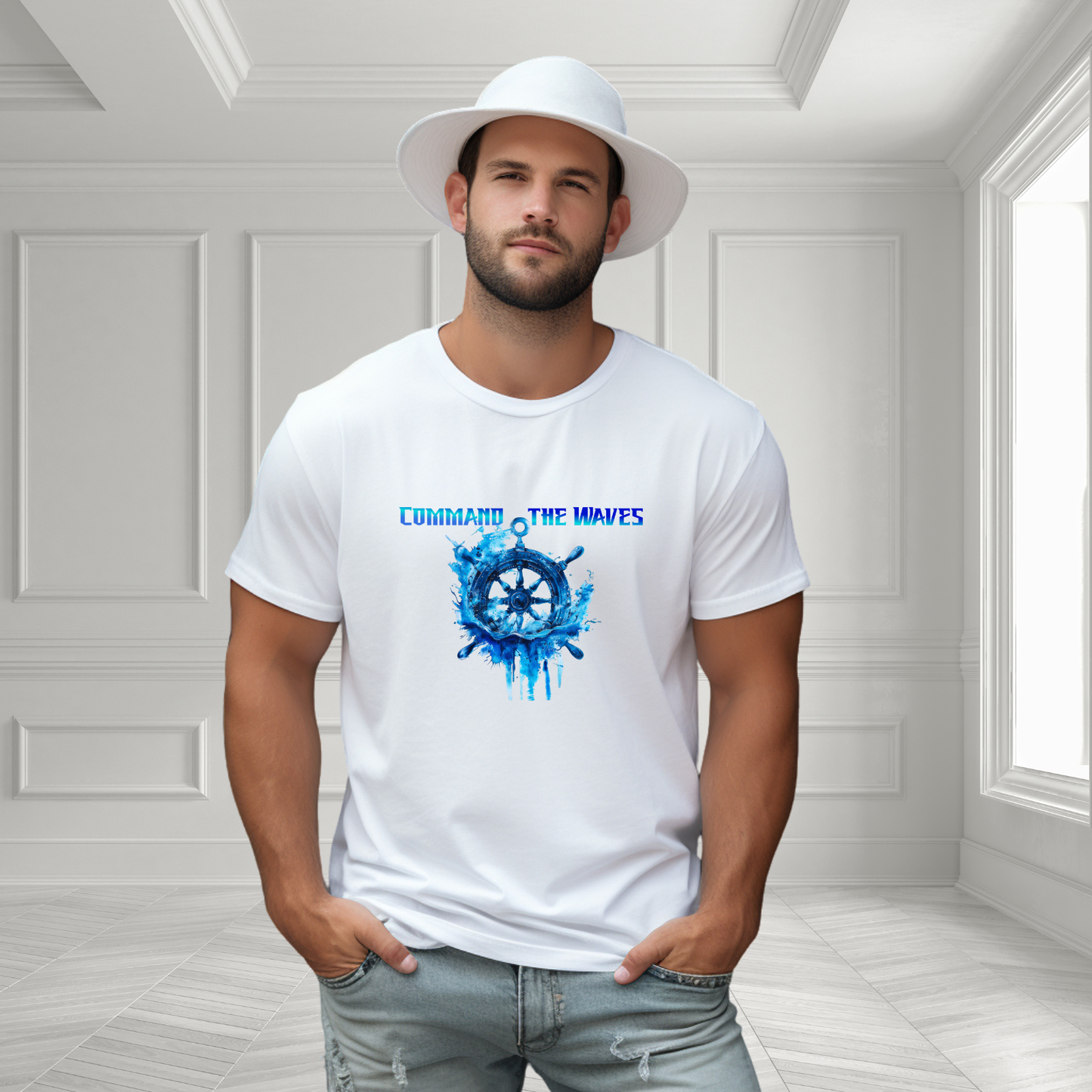 Command The Waves T-Shirt