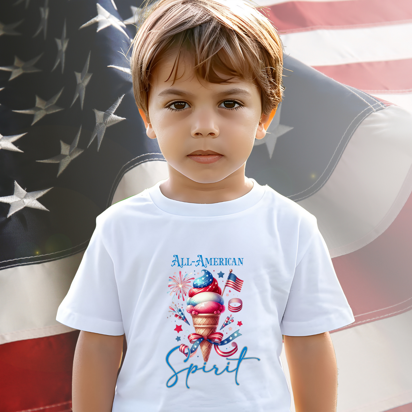 All-American Spirit Toddler T-Shirt