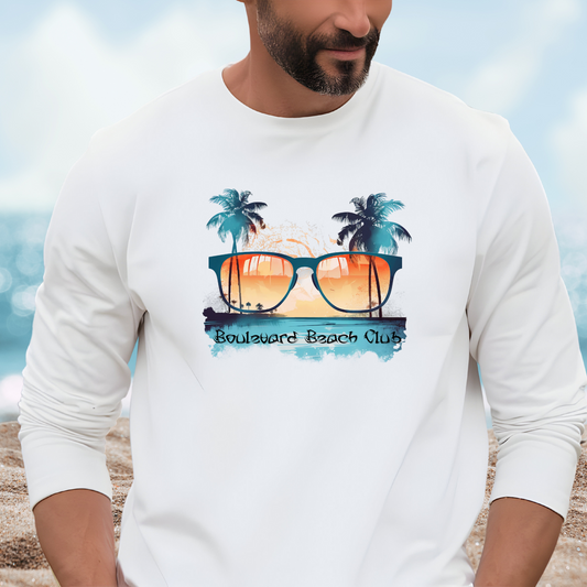 Boulevard Beach Club Long Sleeve Tee