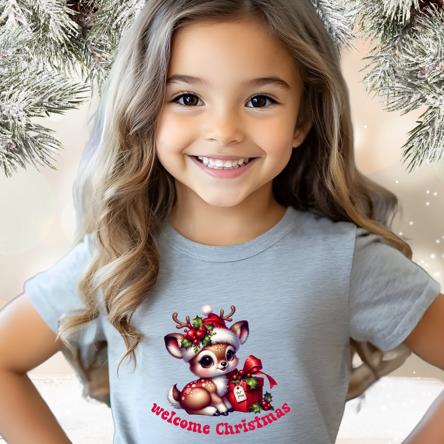 Welcome Christmas Kids T-Shirt