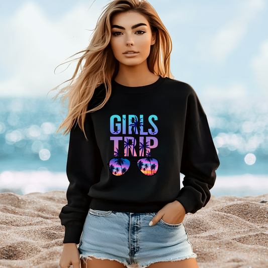 Girls Trip Crewneck Sweatshirt