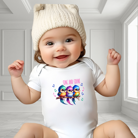 Sing & Shine Infant Short Sleeve Onesie
