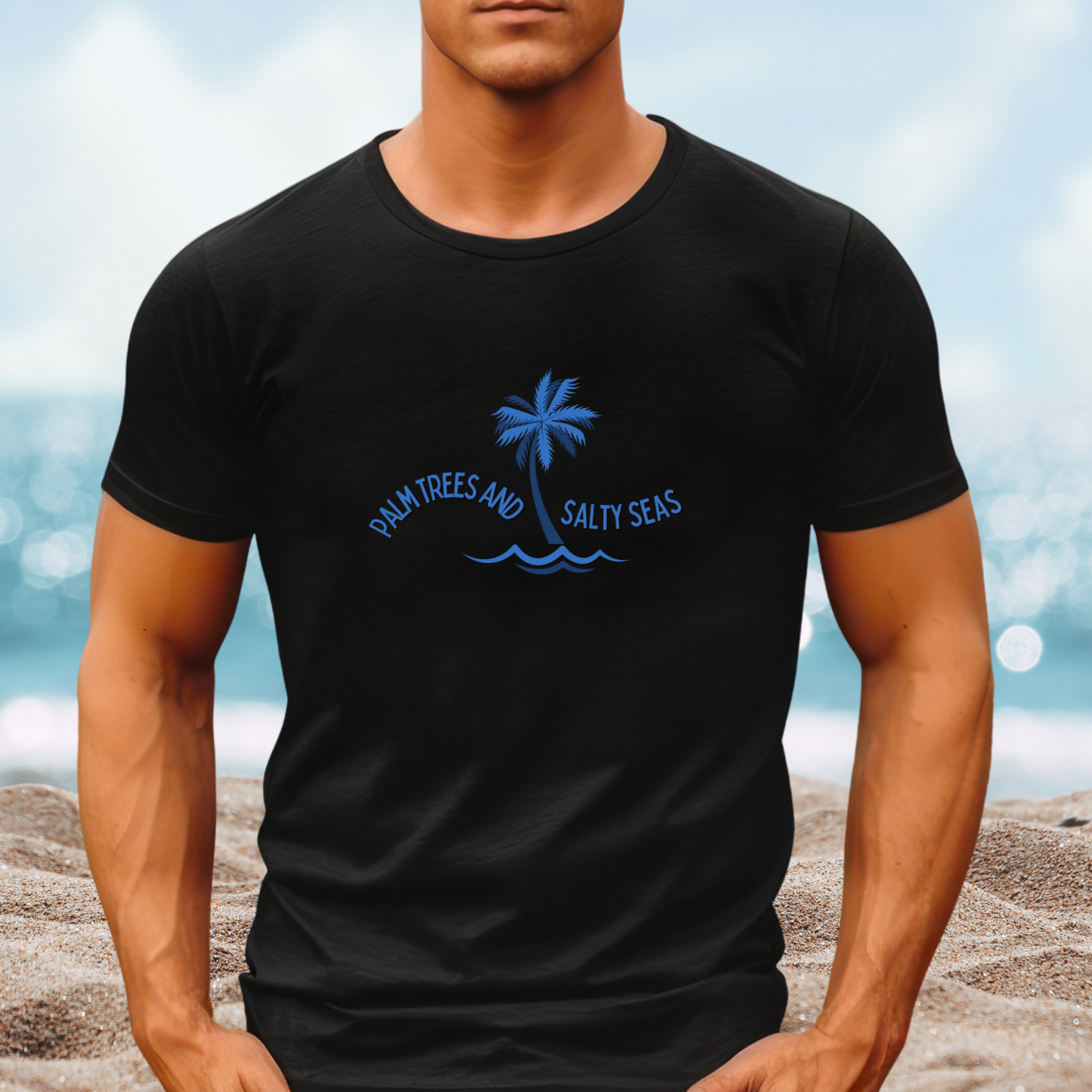 Palm Trees and Salty Seas T-Shirt