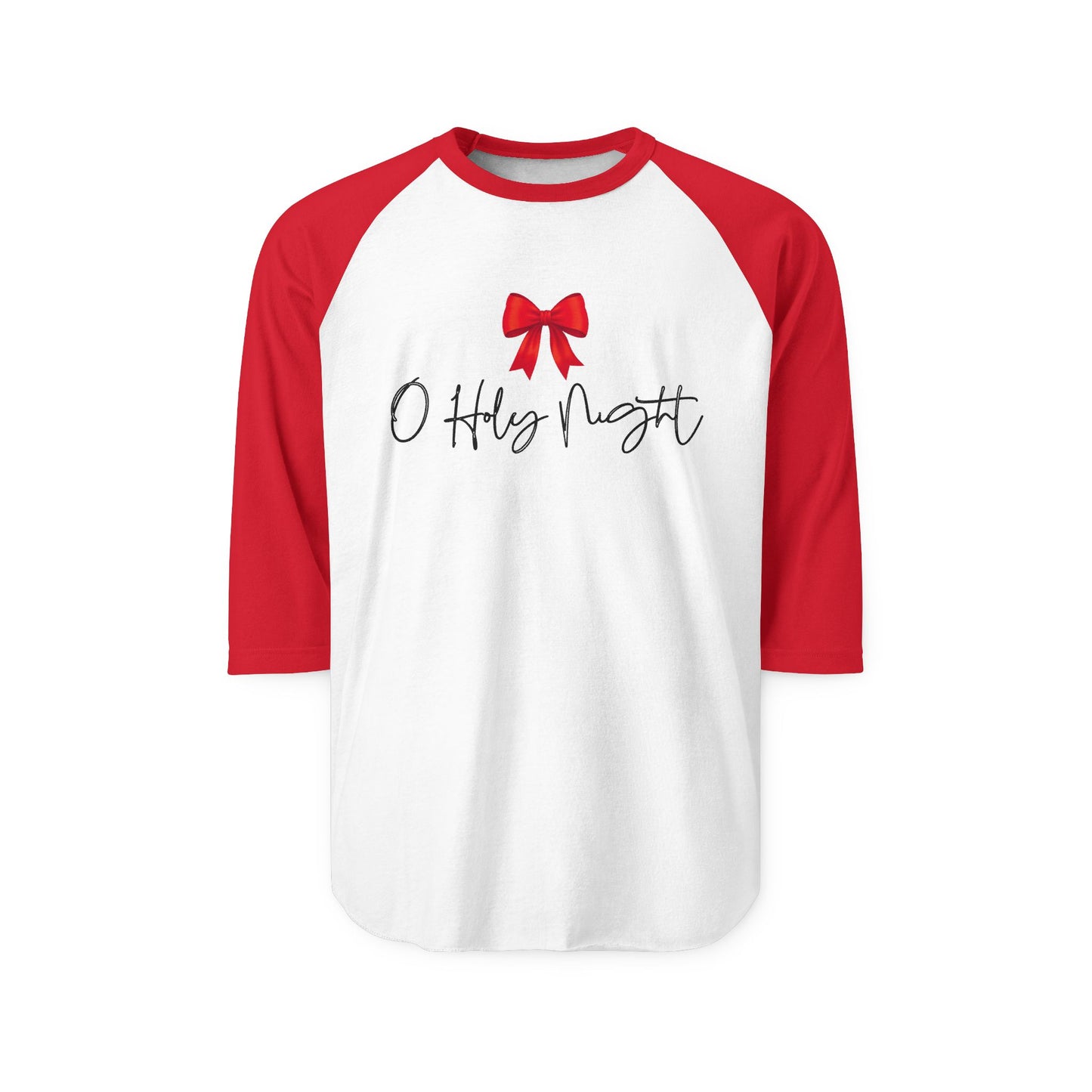 O Holy Night Baseball Tee