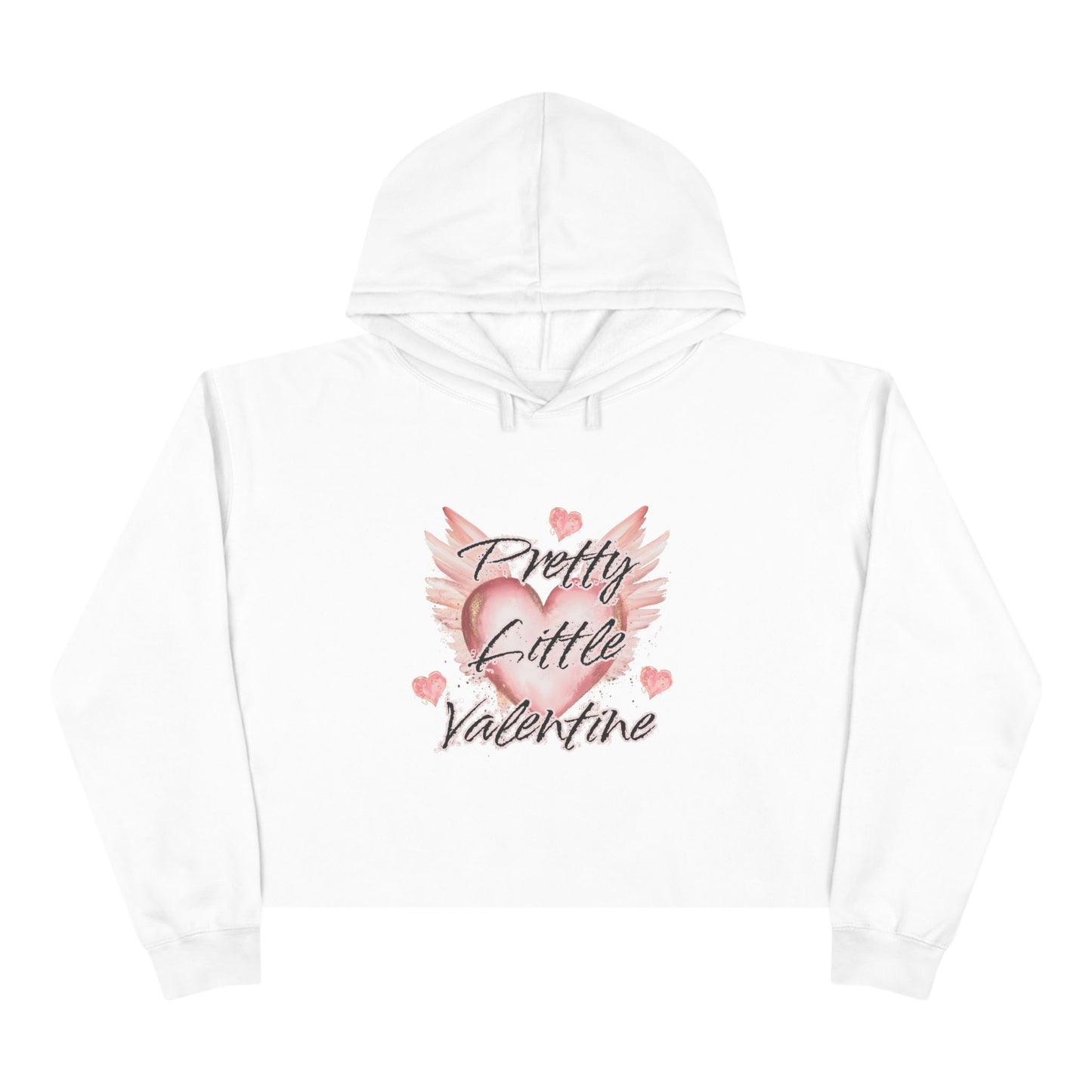 Pretty Little Valentine Crop Hoodie