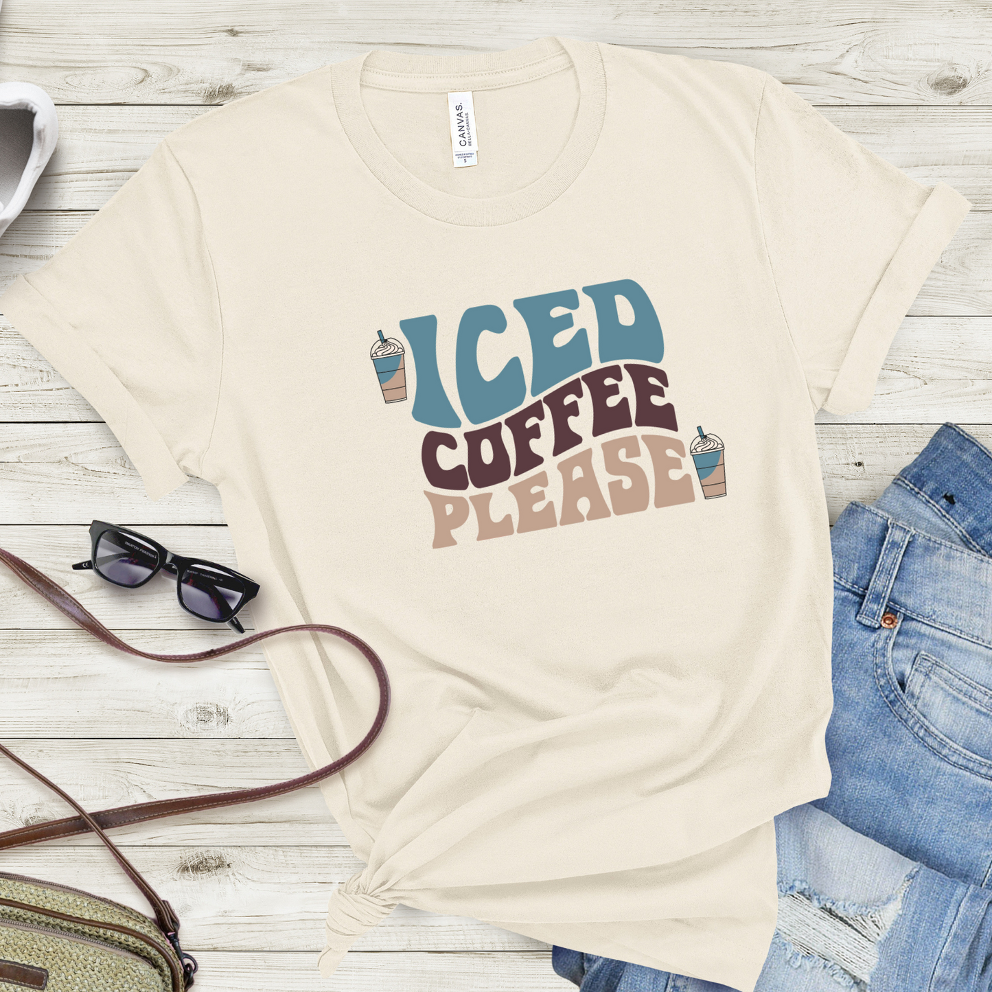 Iced Coffee Please T-Shirt
