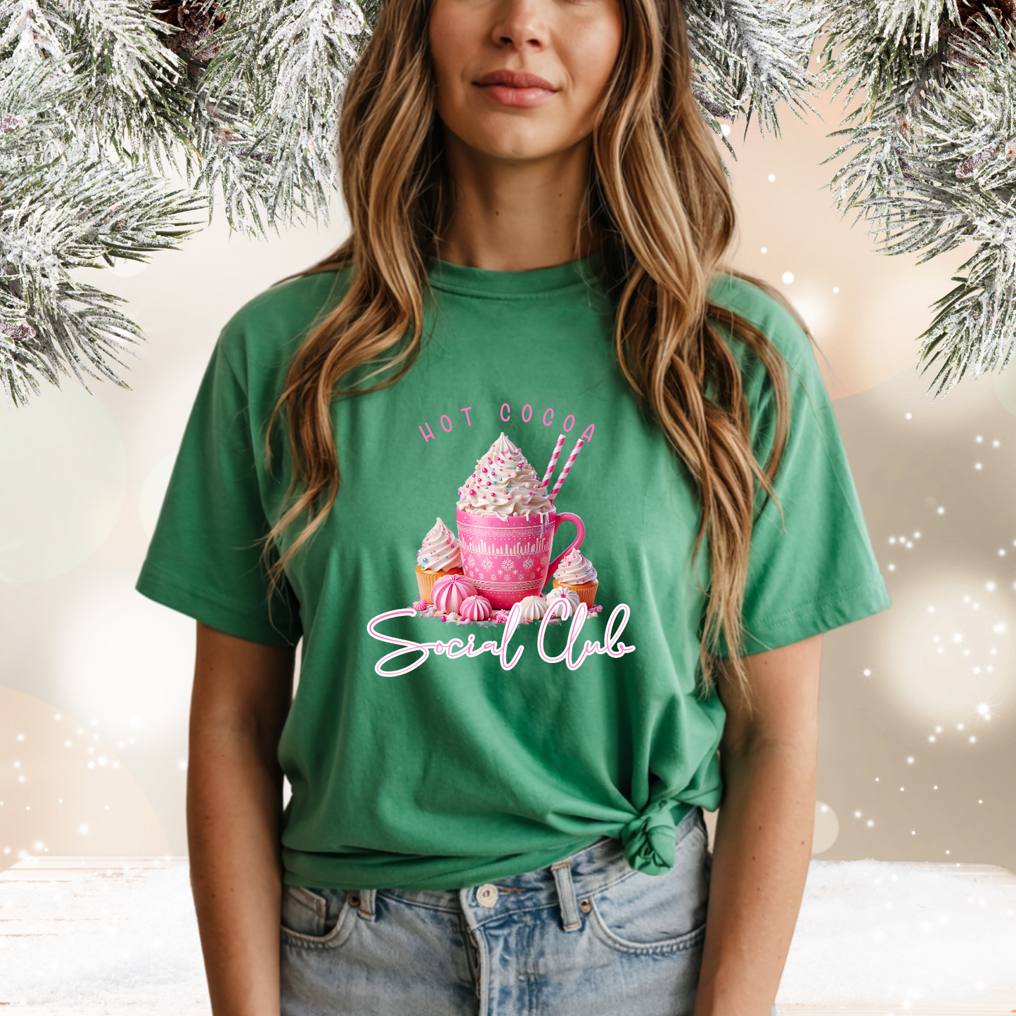 Hot Cocoa Social Club T‑Shirt
