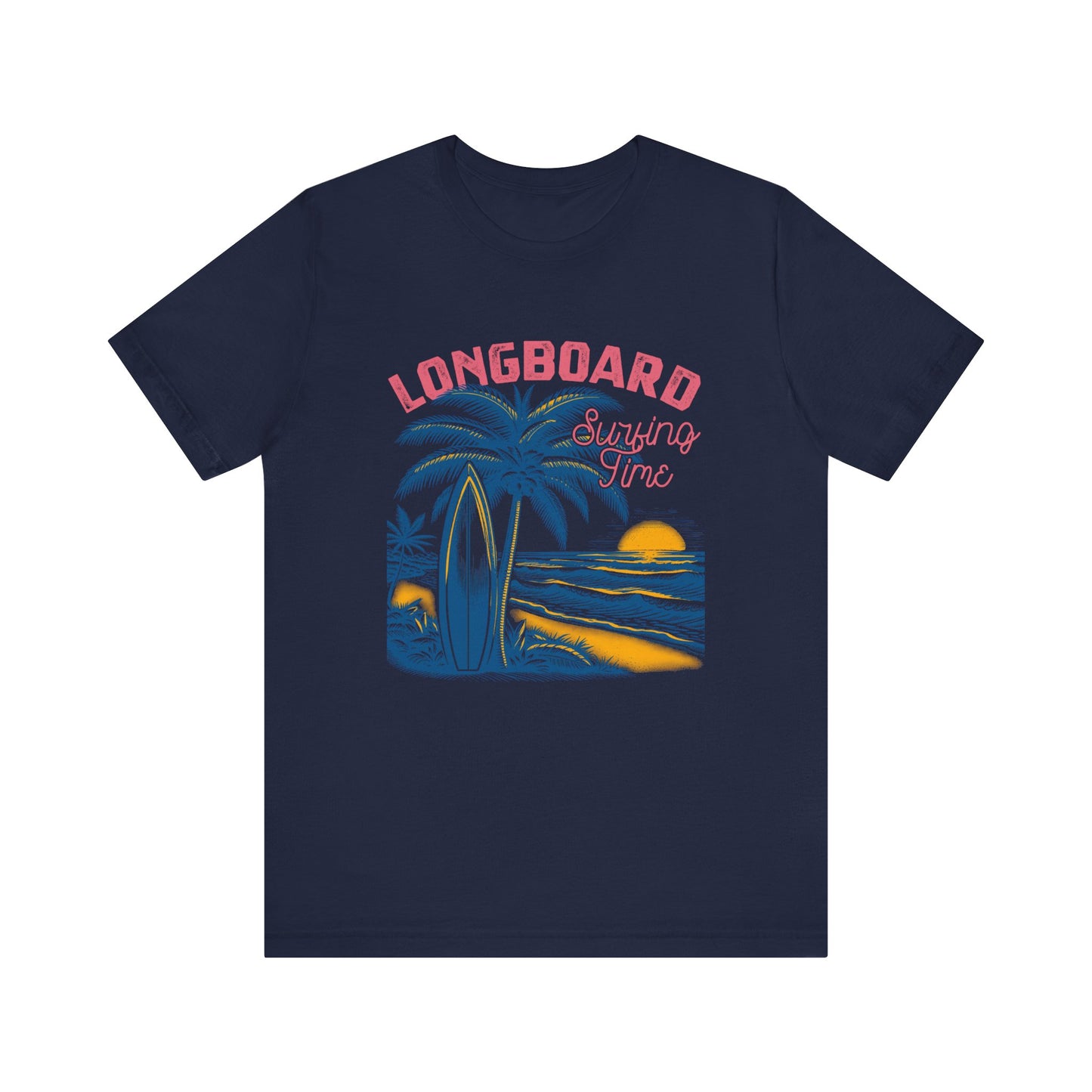 Longboard Surfing T-Shirt