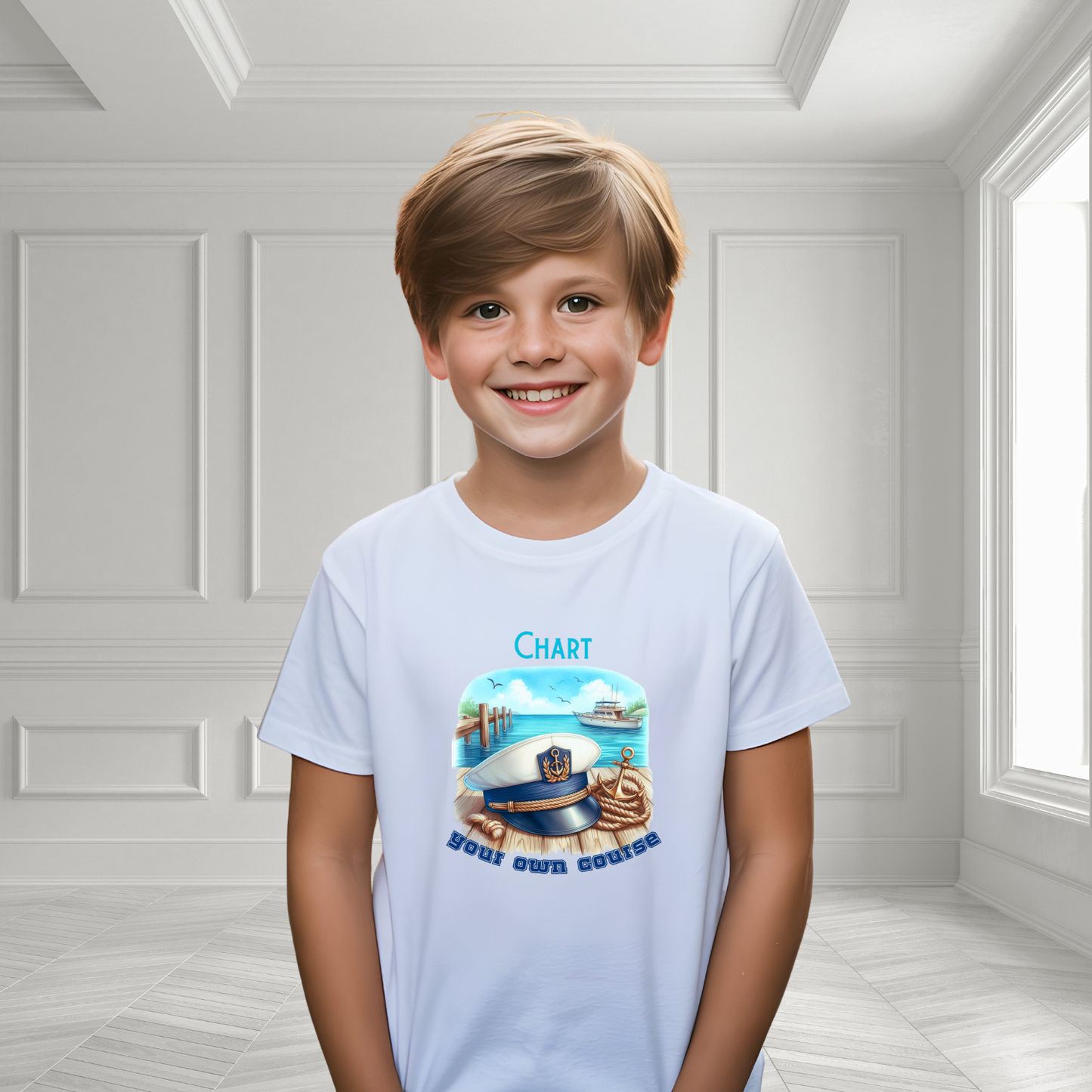Chart Your Own Course Kid's T-Shirt