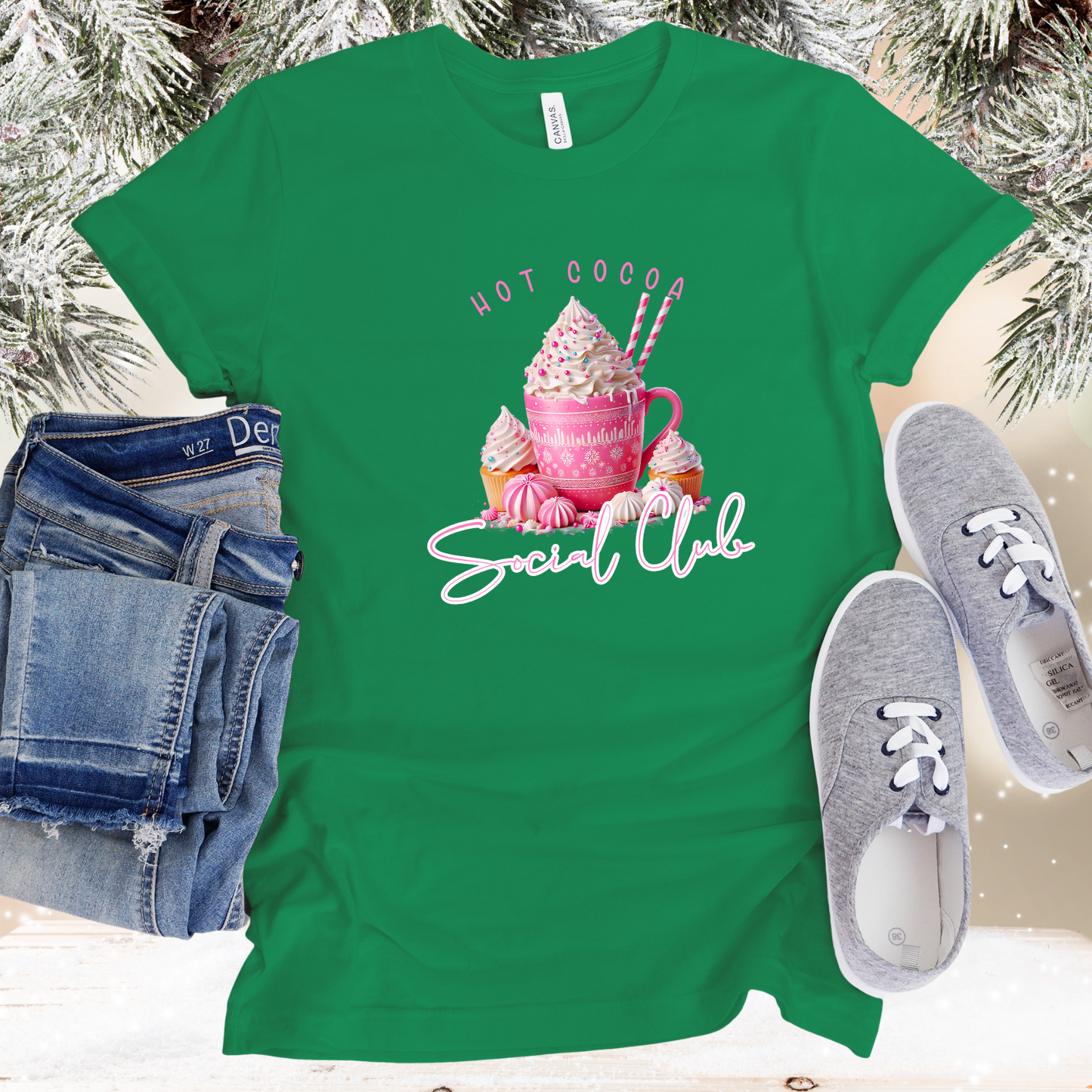 Hot Cocoa Social Club T‑Shirt