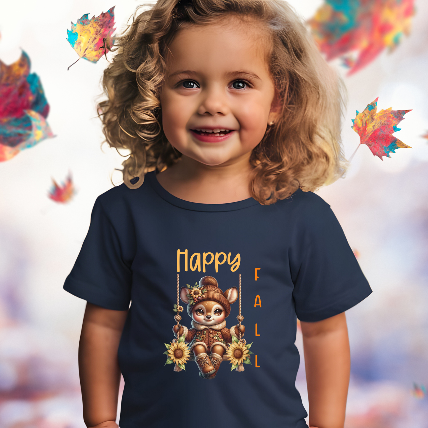 Happy Fall Toddler T-Shirt