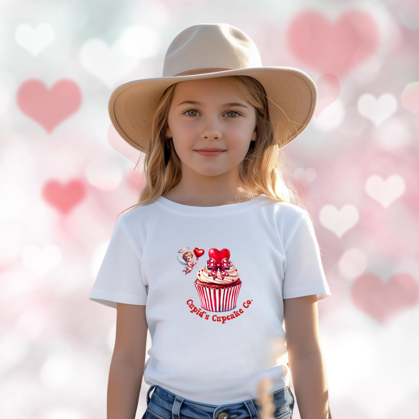 Cupid’s Cupcake Co. Kid's T-Shirt