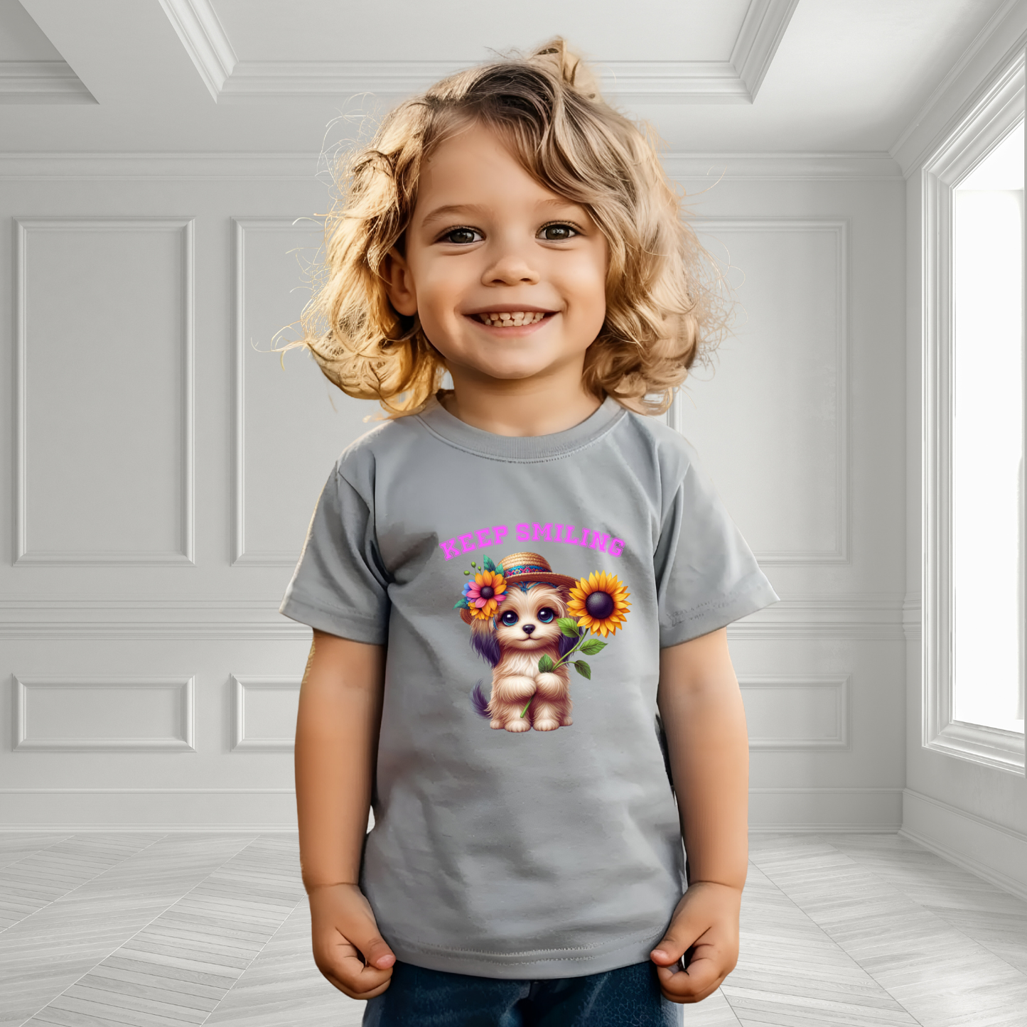 Keep Smiling Toddler T-Shirt