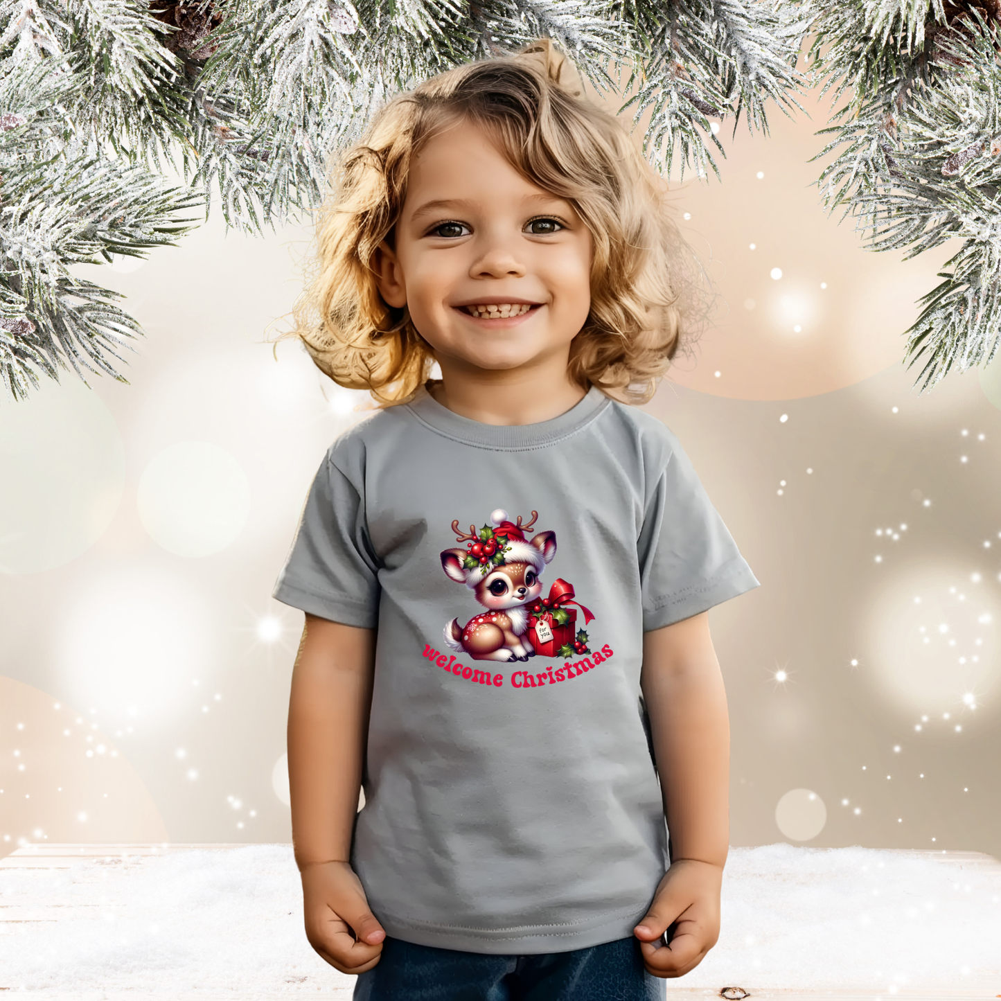 Welcome Christmas Toddler T-Shirt