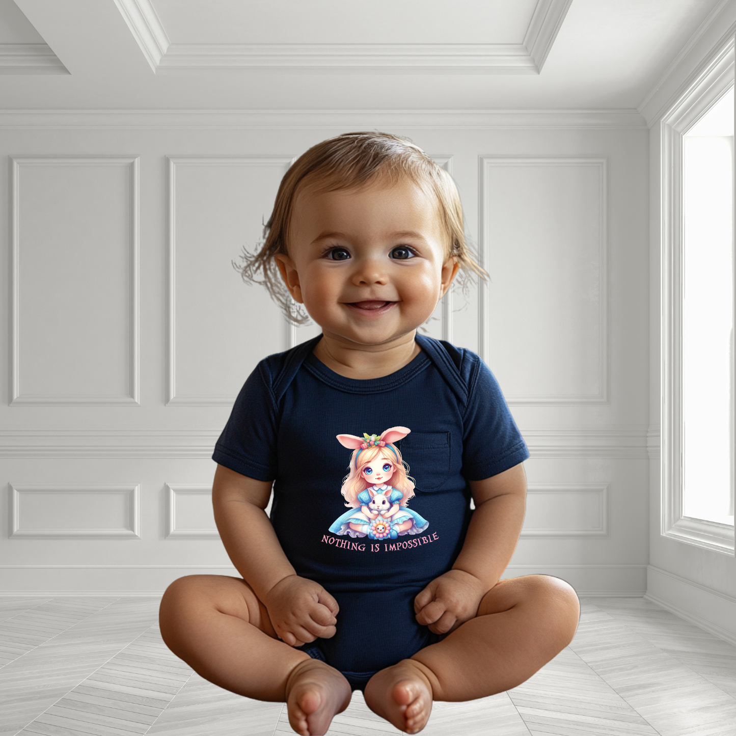 Nothing Is Impossible Infant Short Sleeve Onesie