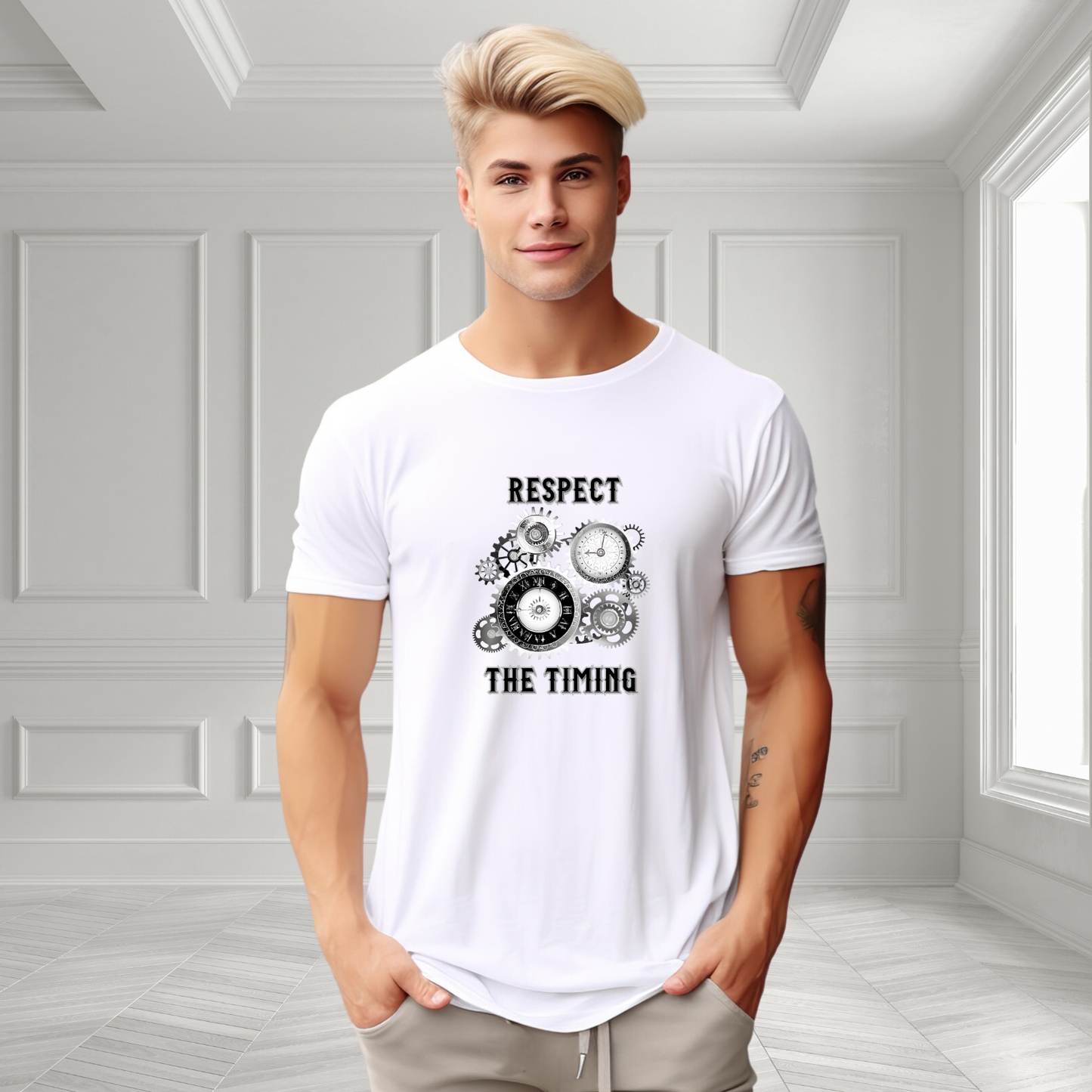 Respect The Timing T‑Shirt