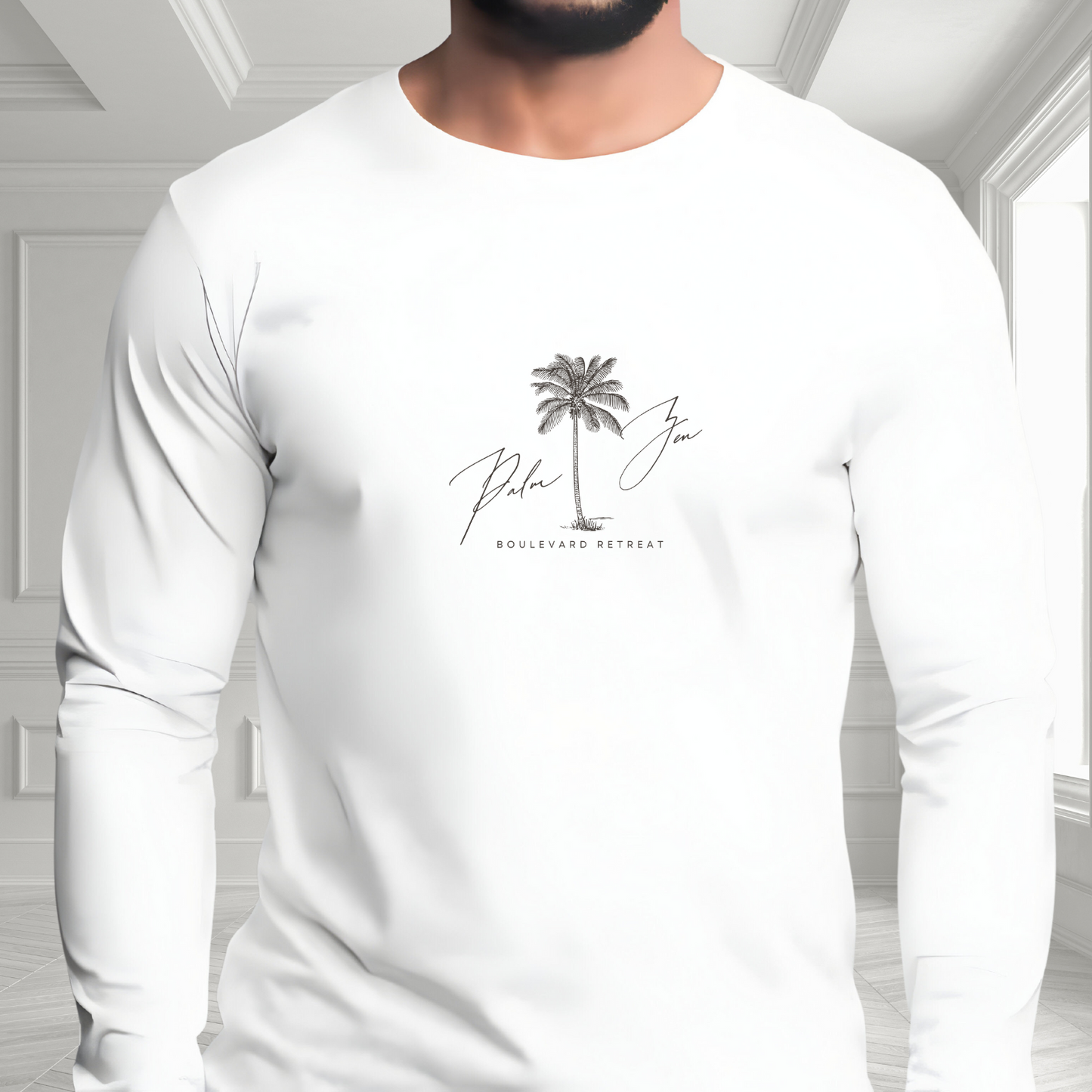 Palm Zen Long Sleeve Tee