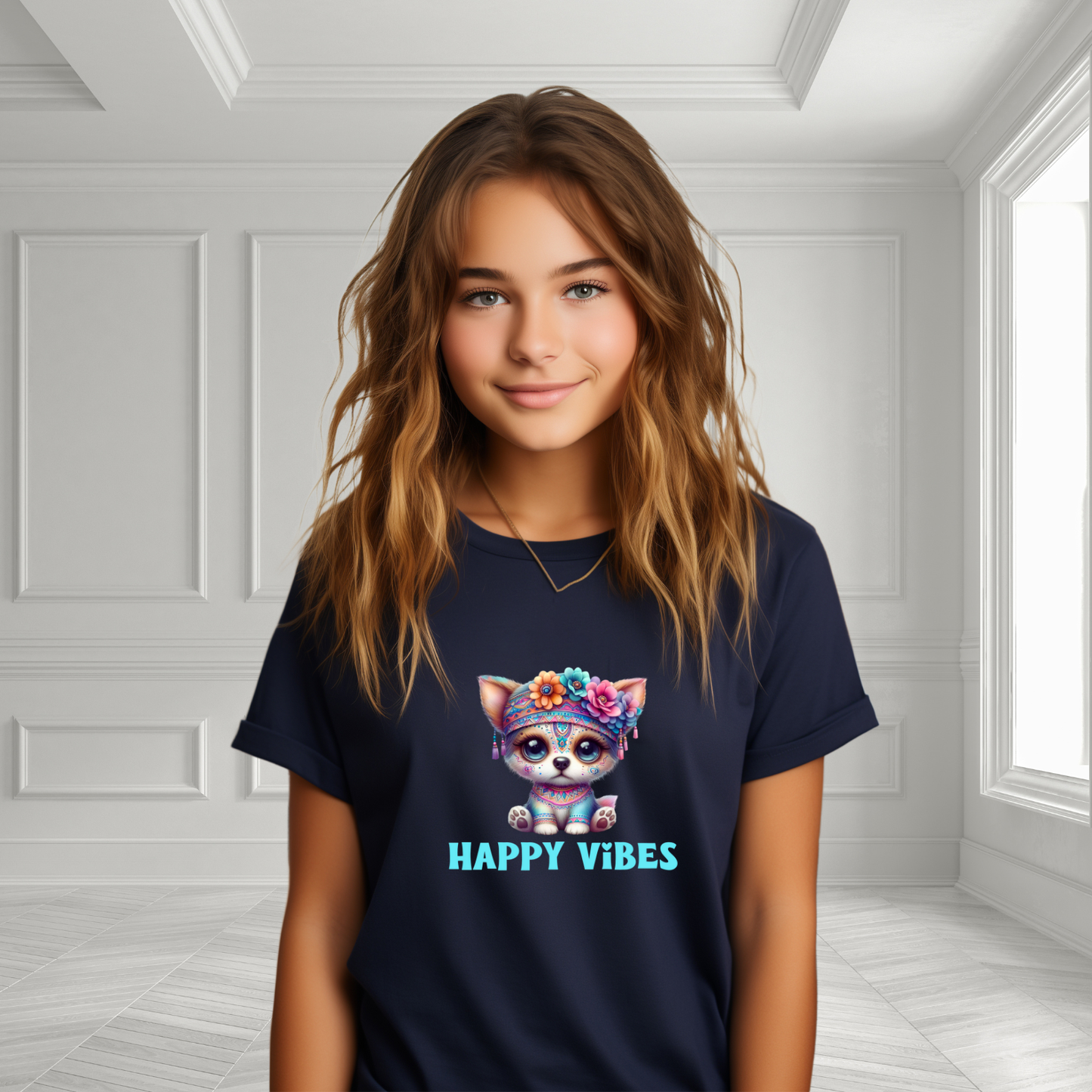 Happy Vibes Kid's T-Shirt