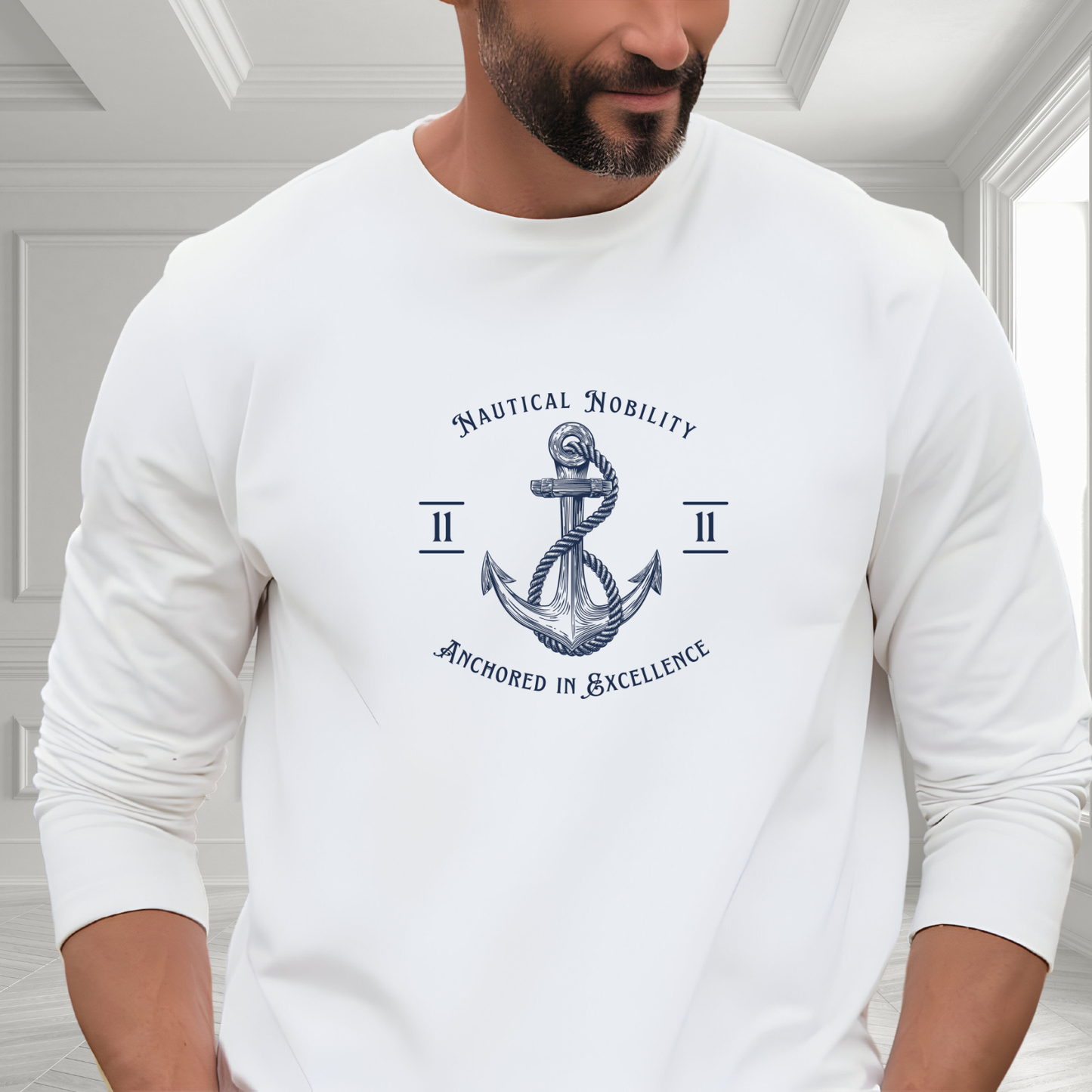 Nautical Nobility Long Sleeve Tee