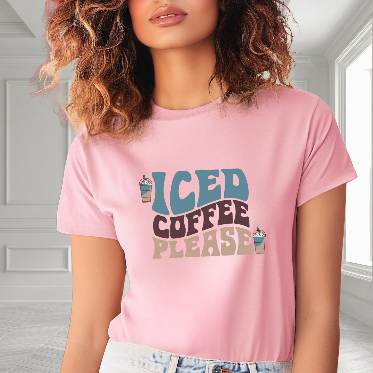Iced Coffee Please T-Shirt