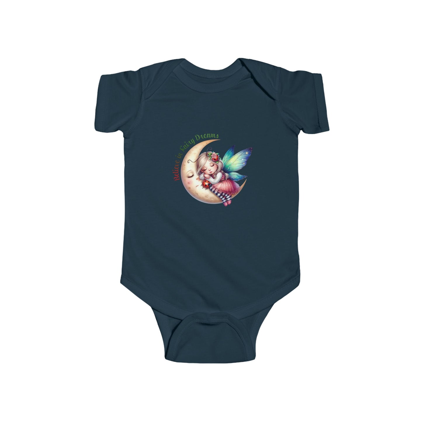 Believe In Fairy Dreams Infant Short Sleeve Onesie