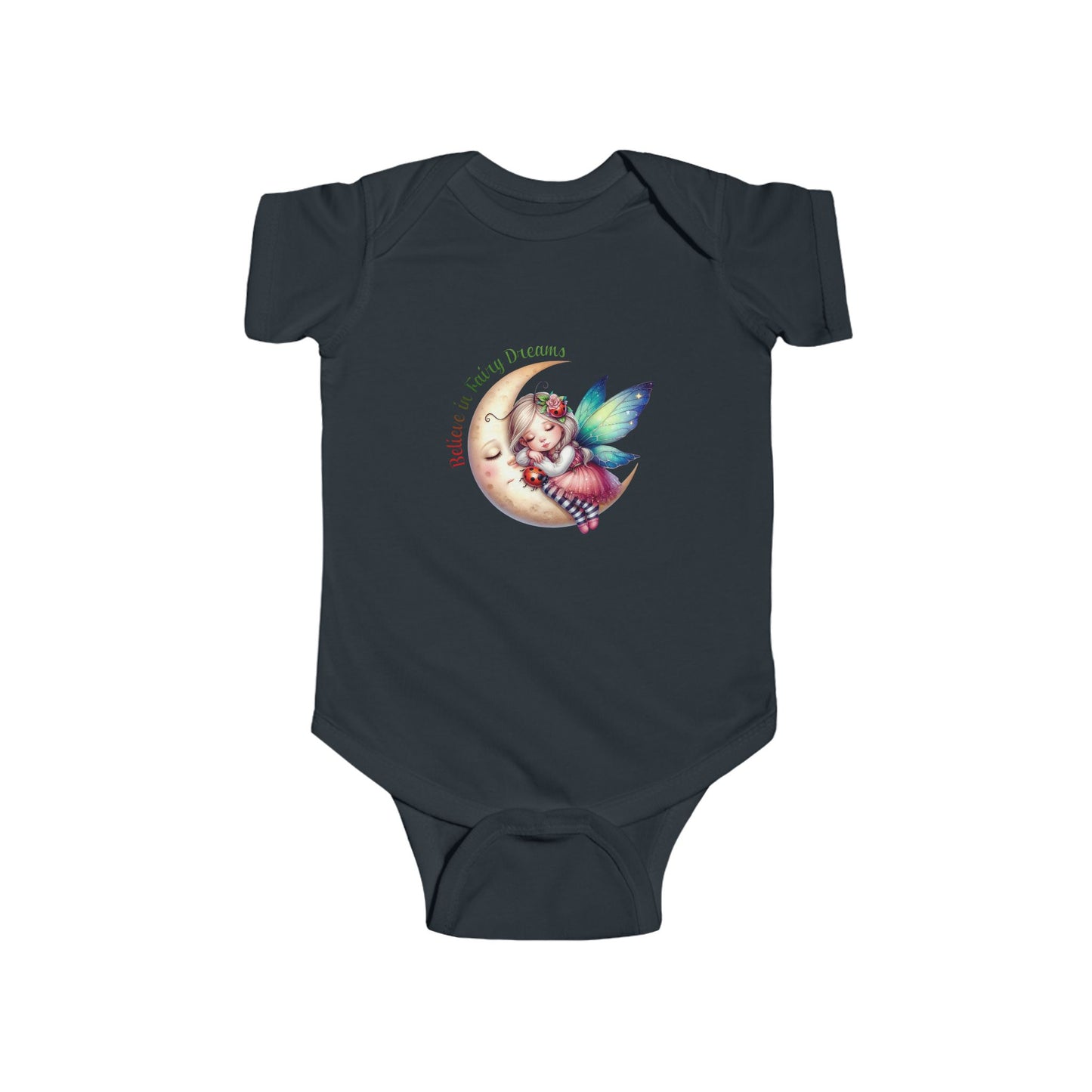 Believe In Fairy Dreams Infant Short Sleeve Onesie