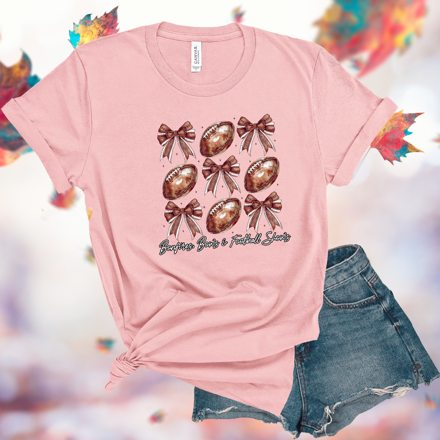 Bonfires, Bows, & Football Shows T-Shirt
